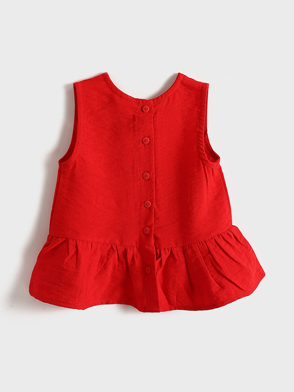 Crew Neck Sleeveless Baby Girls' Shirt -S5ER74Z1-GZX