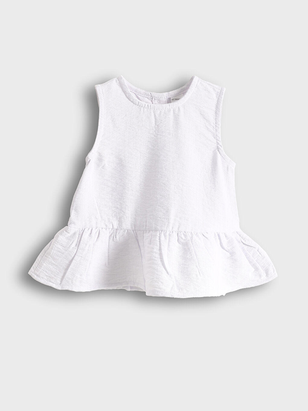 Crew Neck Sleeveless Baby Girls' Shirt -S5ER74Z1-JYX