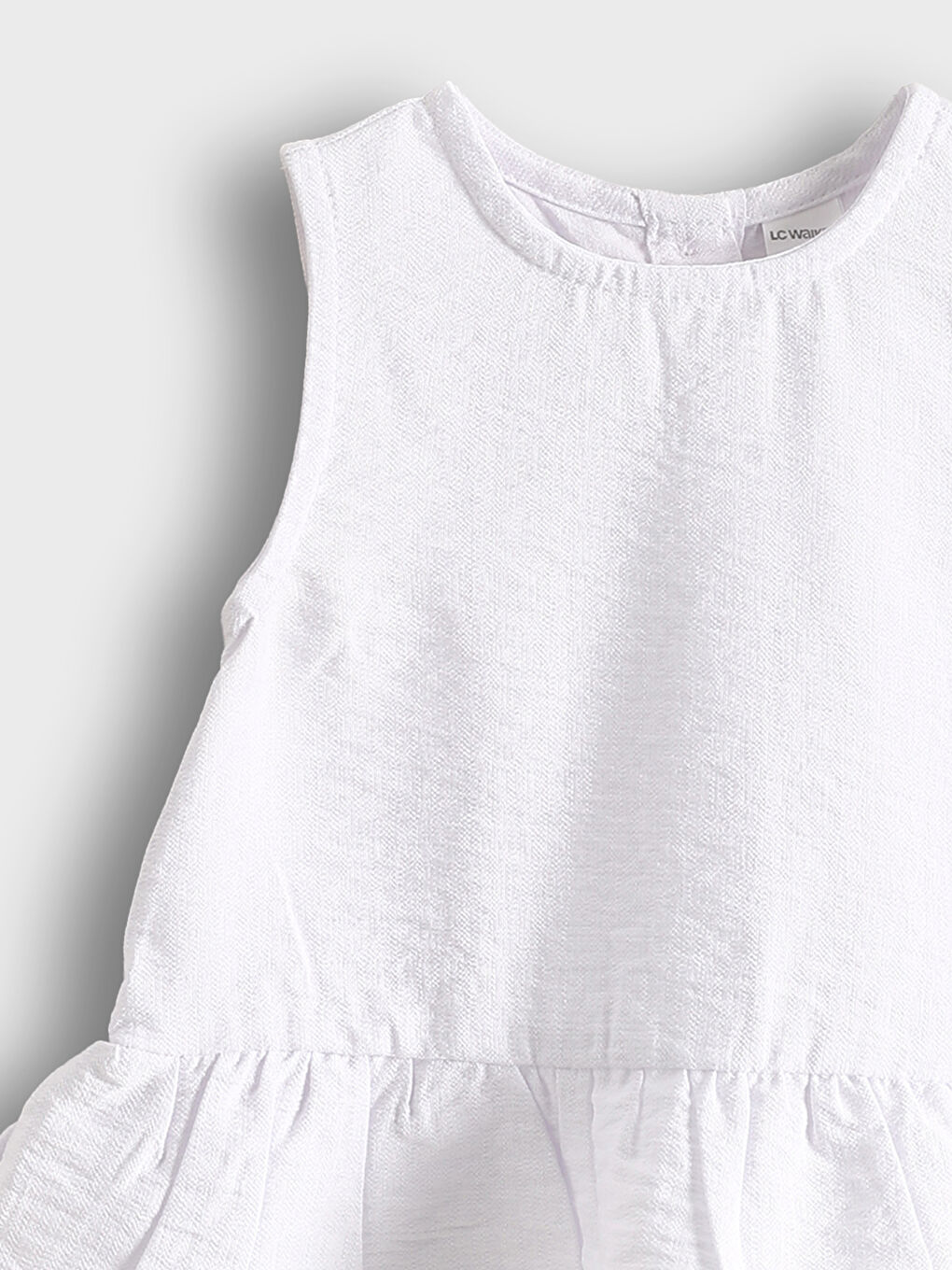 Crew Neck Sleeveless Baby Girls' Shirt -S5ER74Z1-JYX