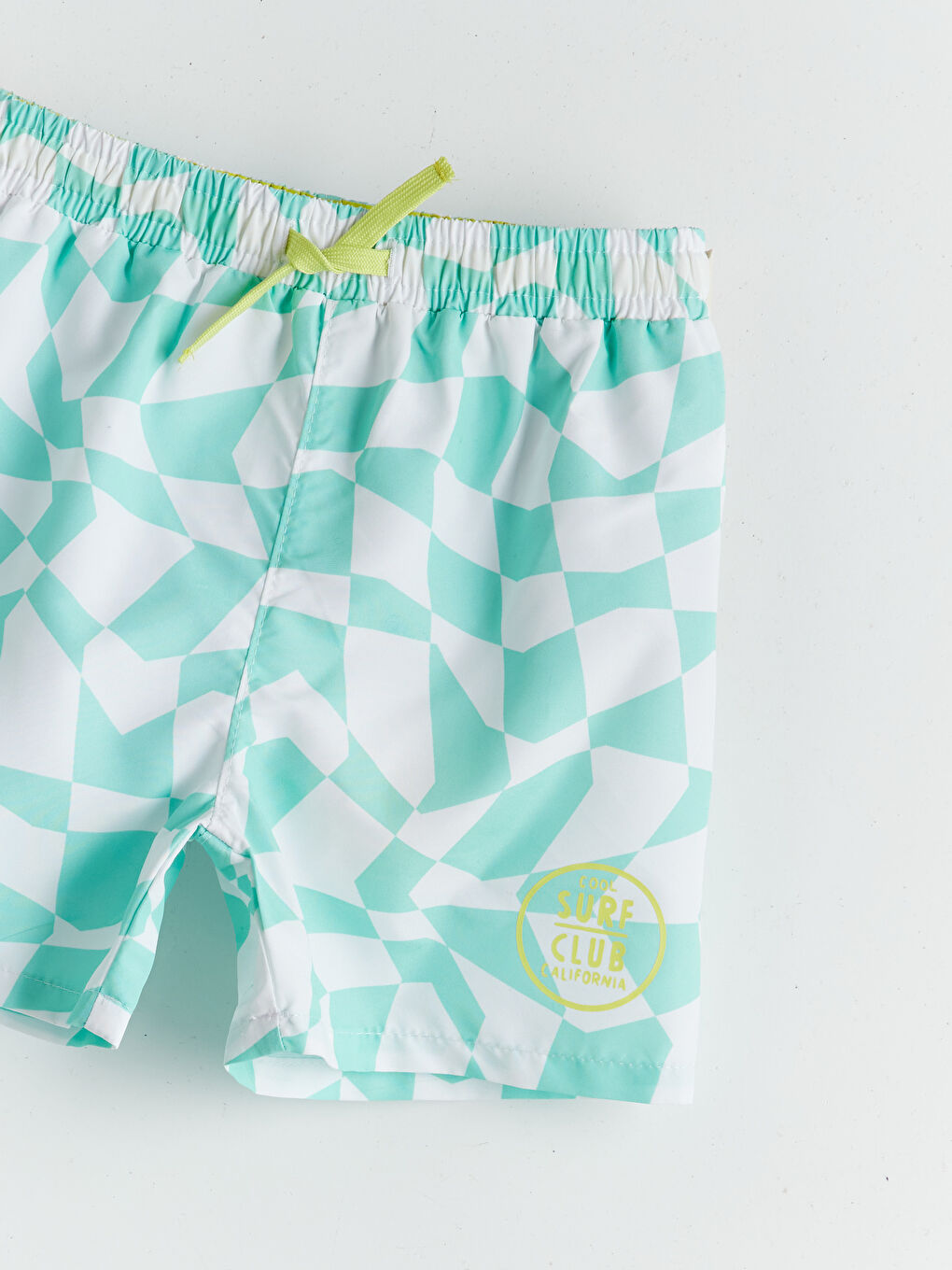 Elastic Waist Printed Boy’S Swim Shorts -S5ER80Z1-LU2