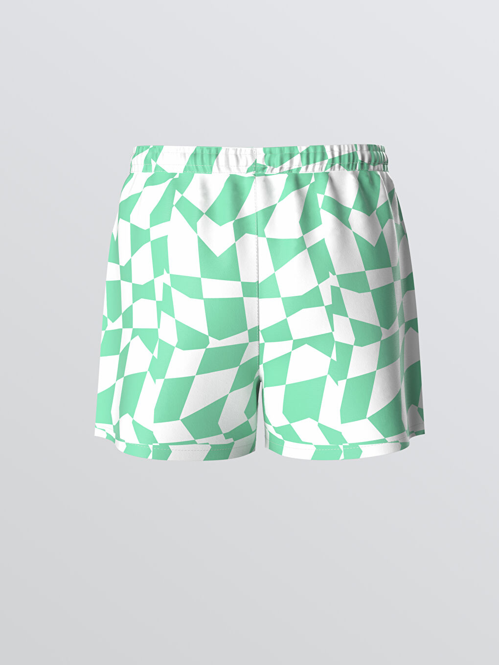 Elastic Waist Printed Boy’S Swim Shorts -S5ER80Z1-LU2