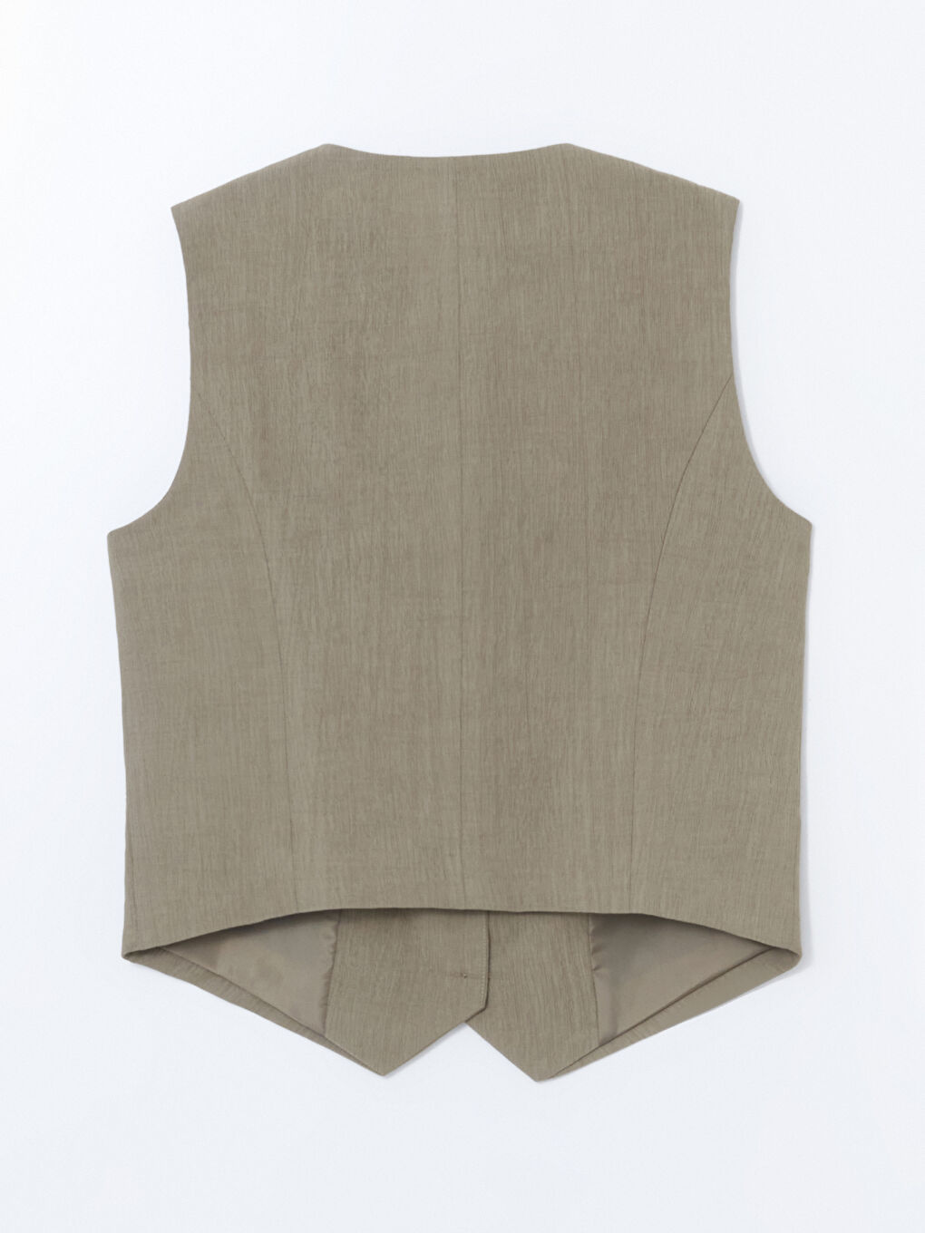 V Neck Women's Classic Waistcoat -S5ES04Z8-K0F