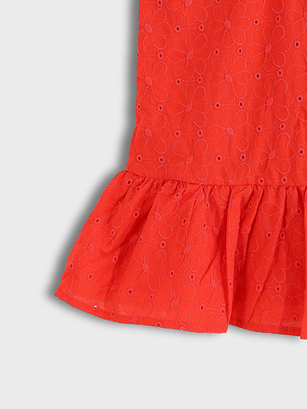 V-Neck Girls' Dress-2