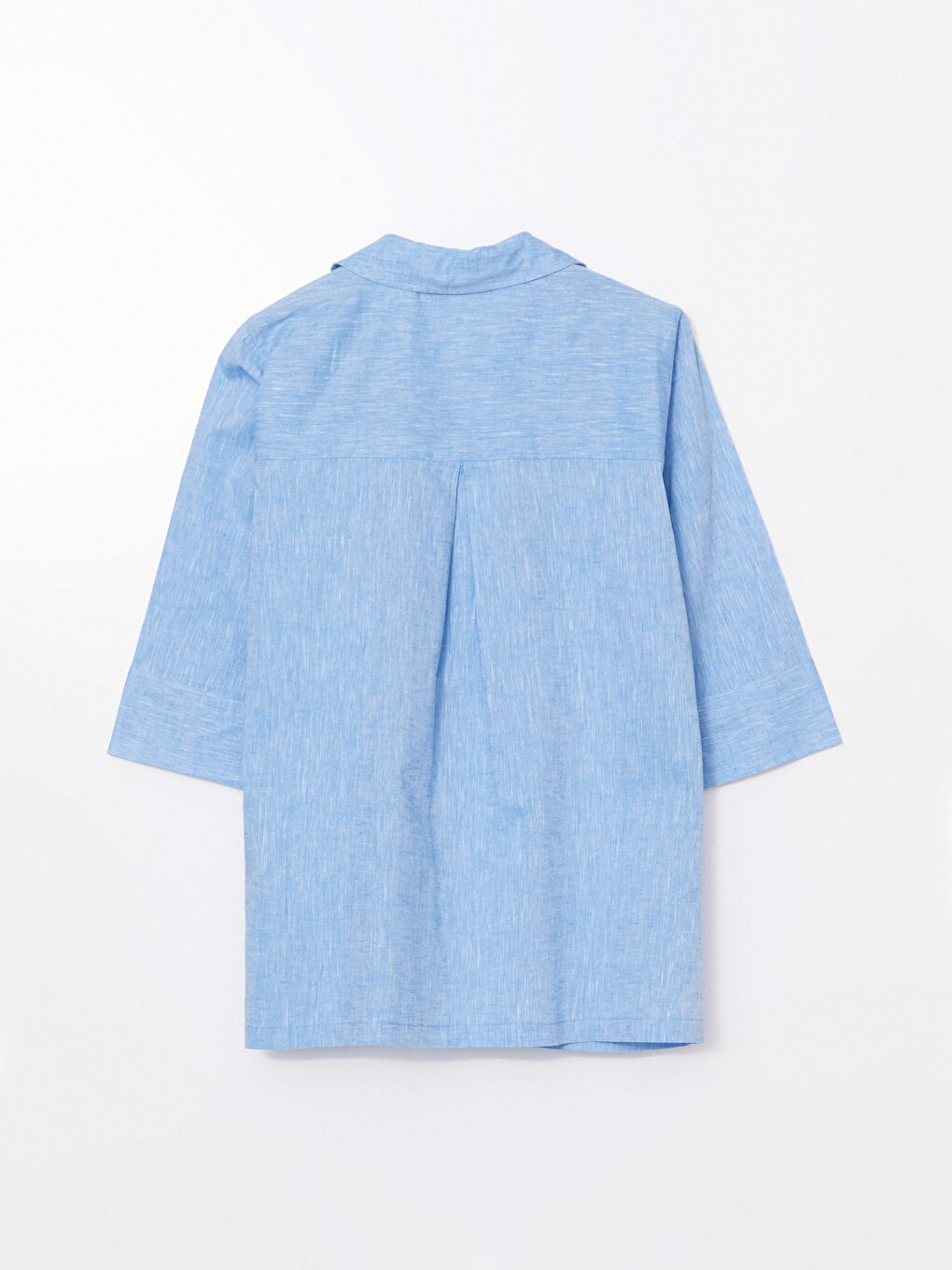 Floral Linen Blend Women's Shirt -S5ES28Z8-DJE
