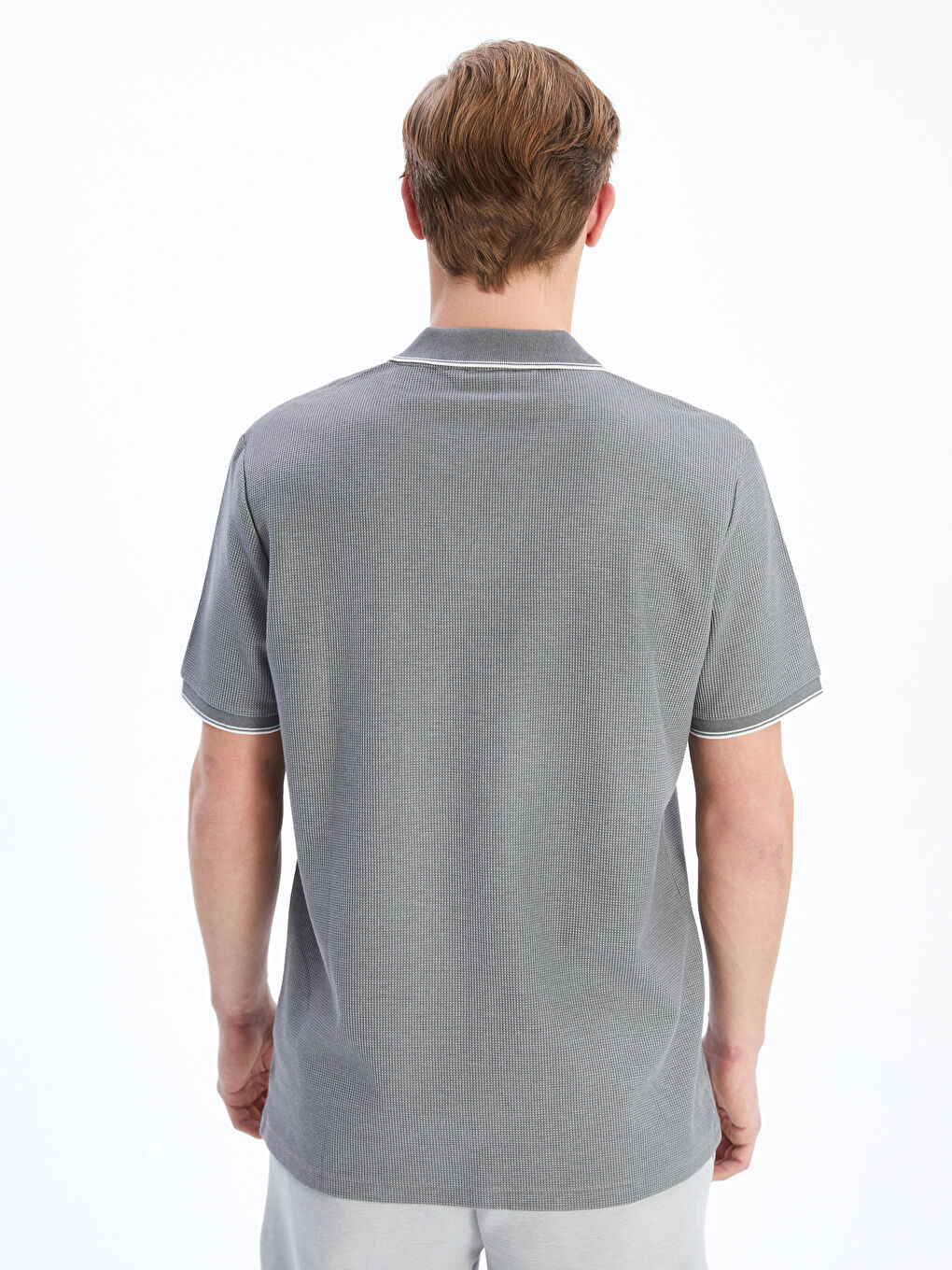 LCW Vision Polo Neck Short Sleeve Men's T-Shirt -S5ES31Z8-LAL