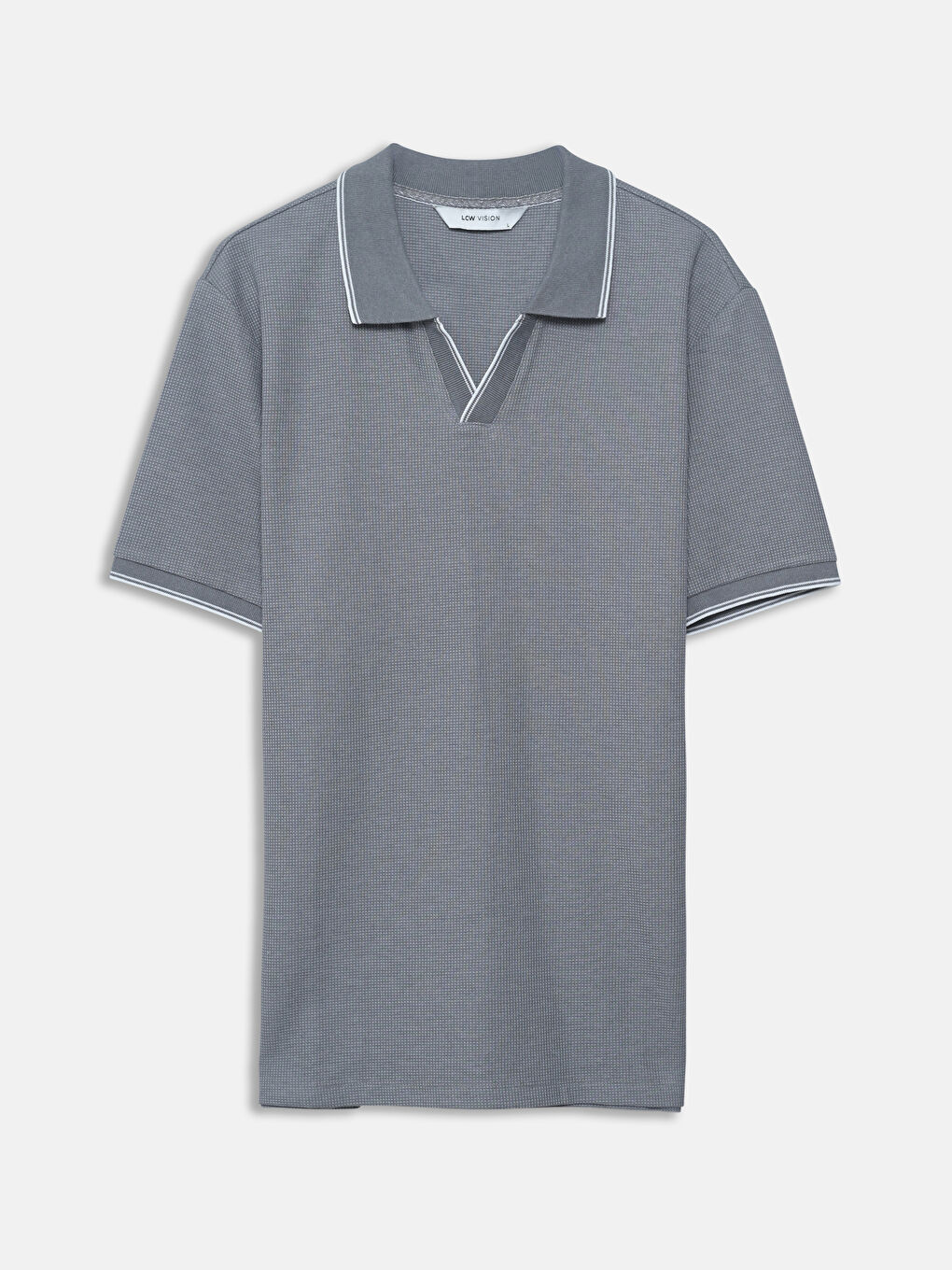 LCW Vision Polo Neck Short Sleeve Men's T-Shirt -S5ES31Z8-LAL