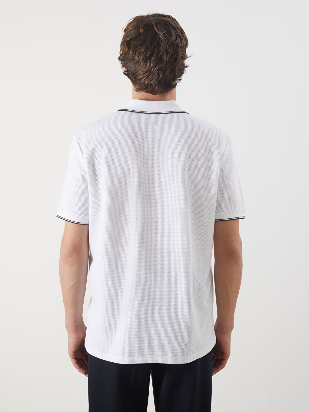 LCW Vision Polo Neck Short Sleeve Men's T-Shirt -S5ES31Z8-Q6K