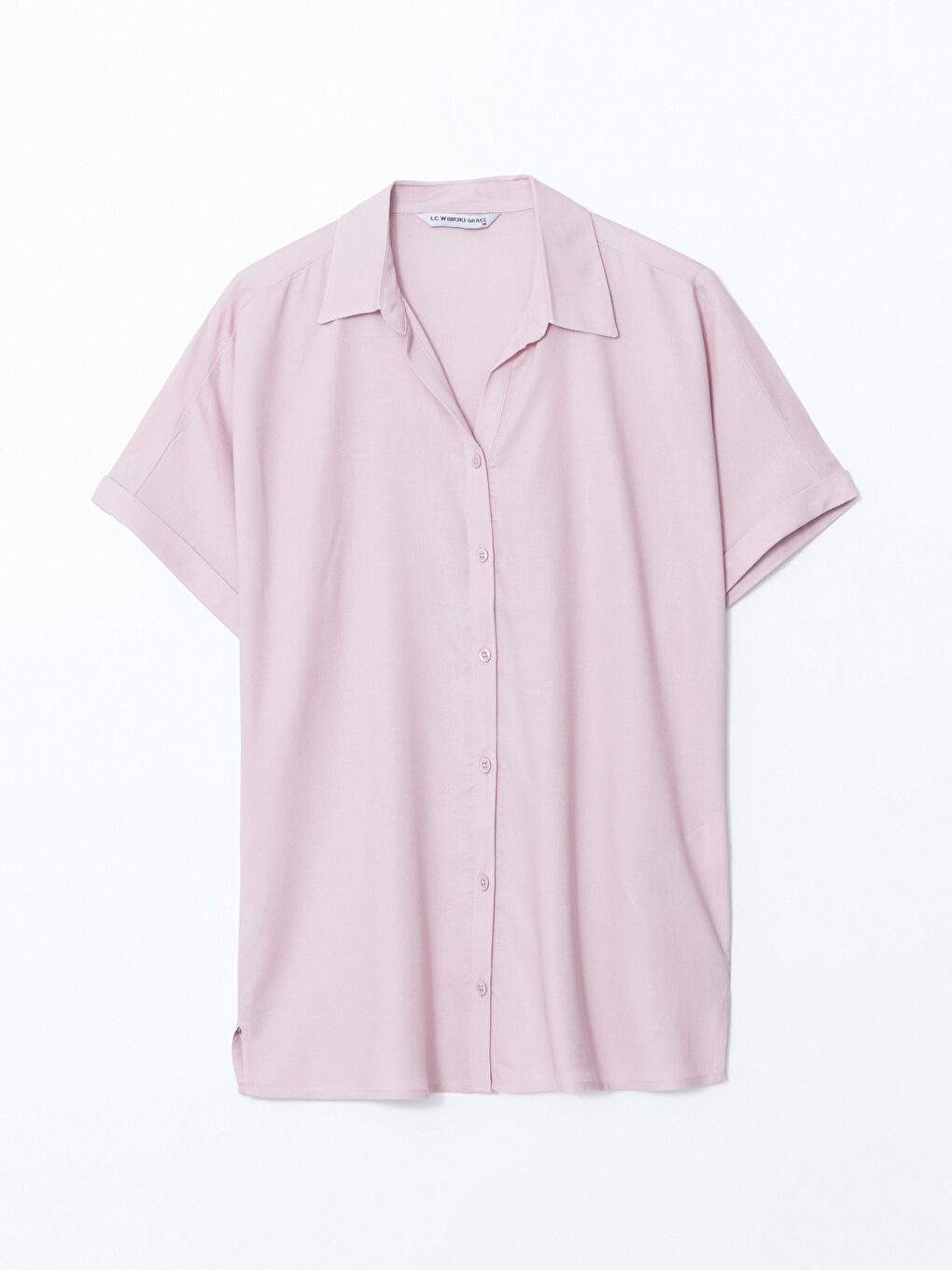 Linen Blend Women's Shirt -S5ES32Z8-FKK