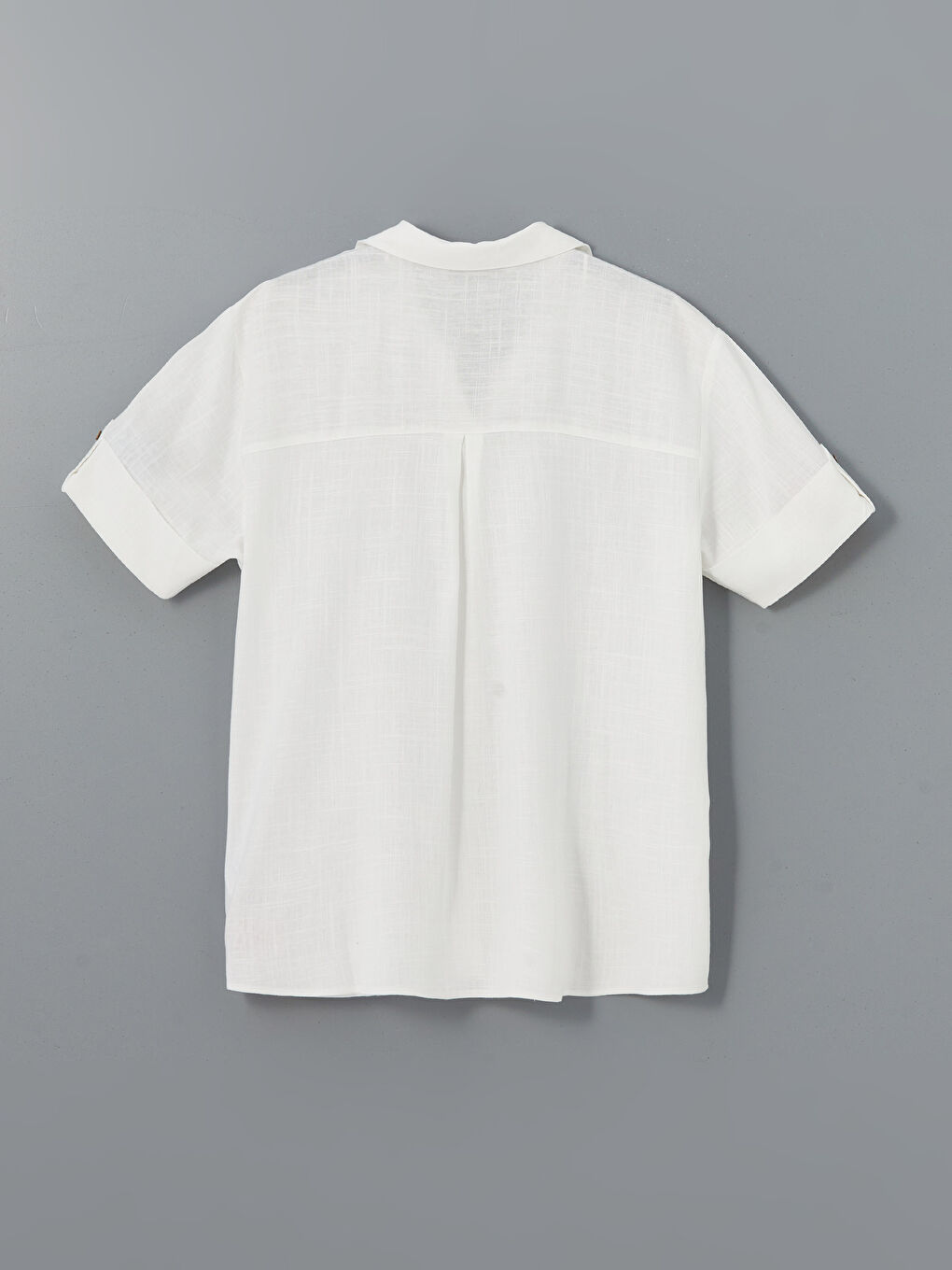 Linen Blend Women's Shirt -S5ES35Z8-QVD