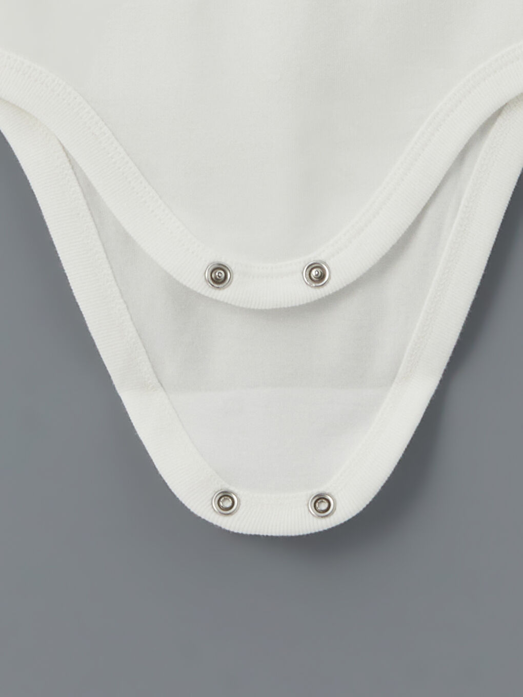 Ekru Bisiklet Yaka Baskılı Erkek Bebek Çıtçıtlı Body-2