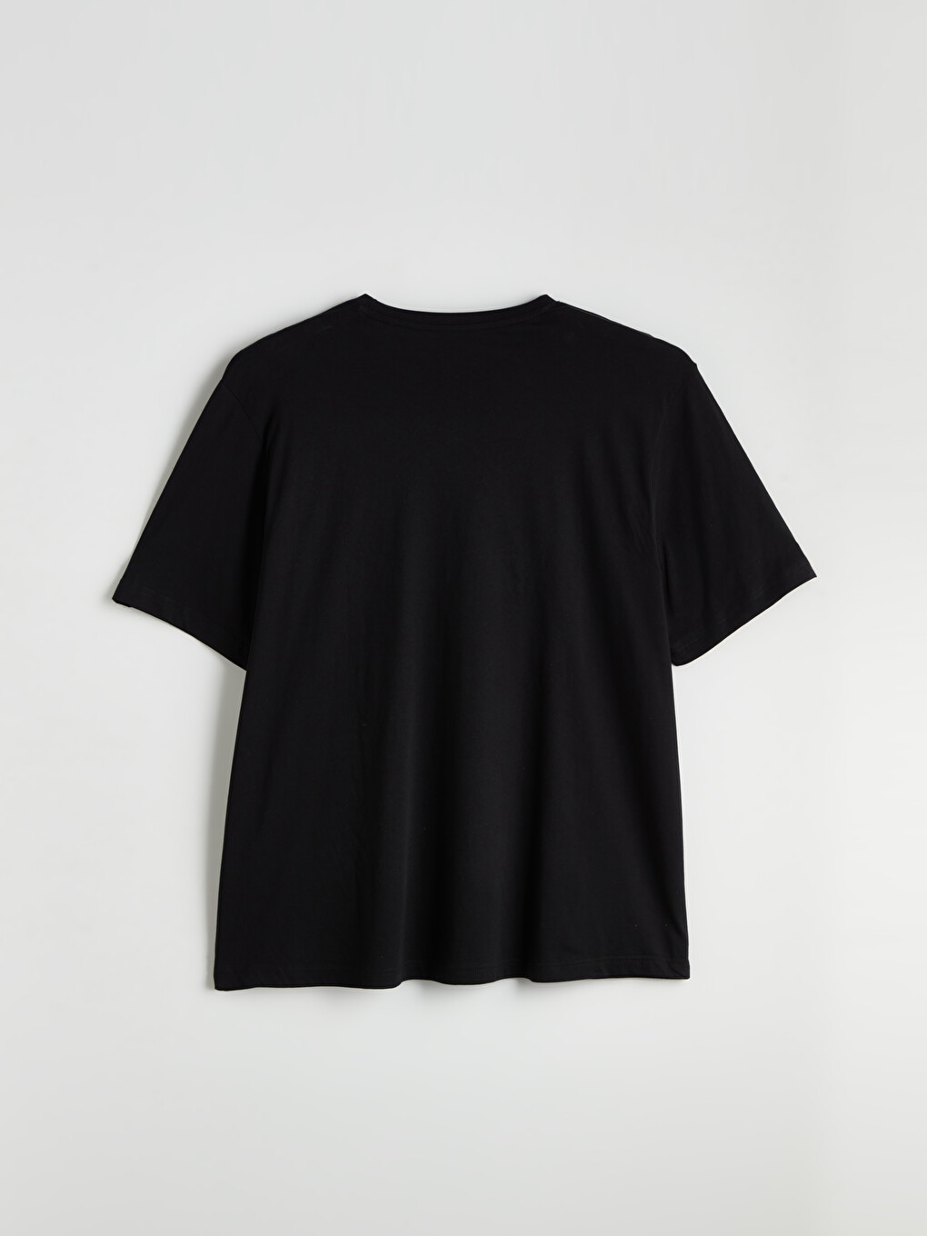 Tricou Pentru Bărbați Cu Guler Rotund, Mânecă Scurtă, Imprimat, Din Bumbac Pieptănat-1