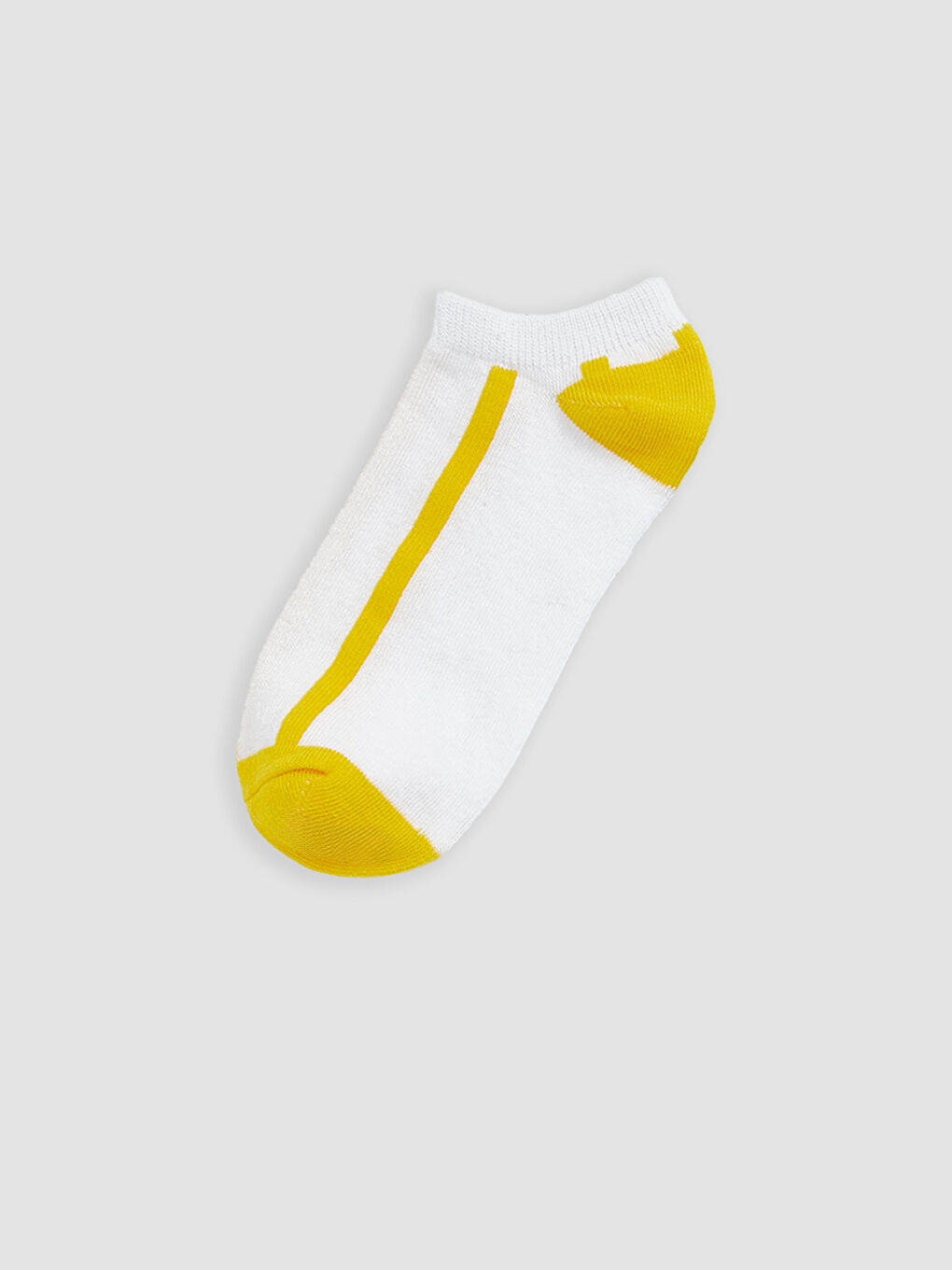 Sarı Erkek Çocuk Patik Çorap-1