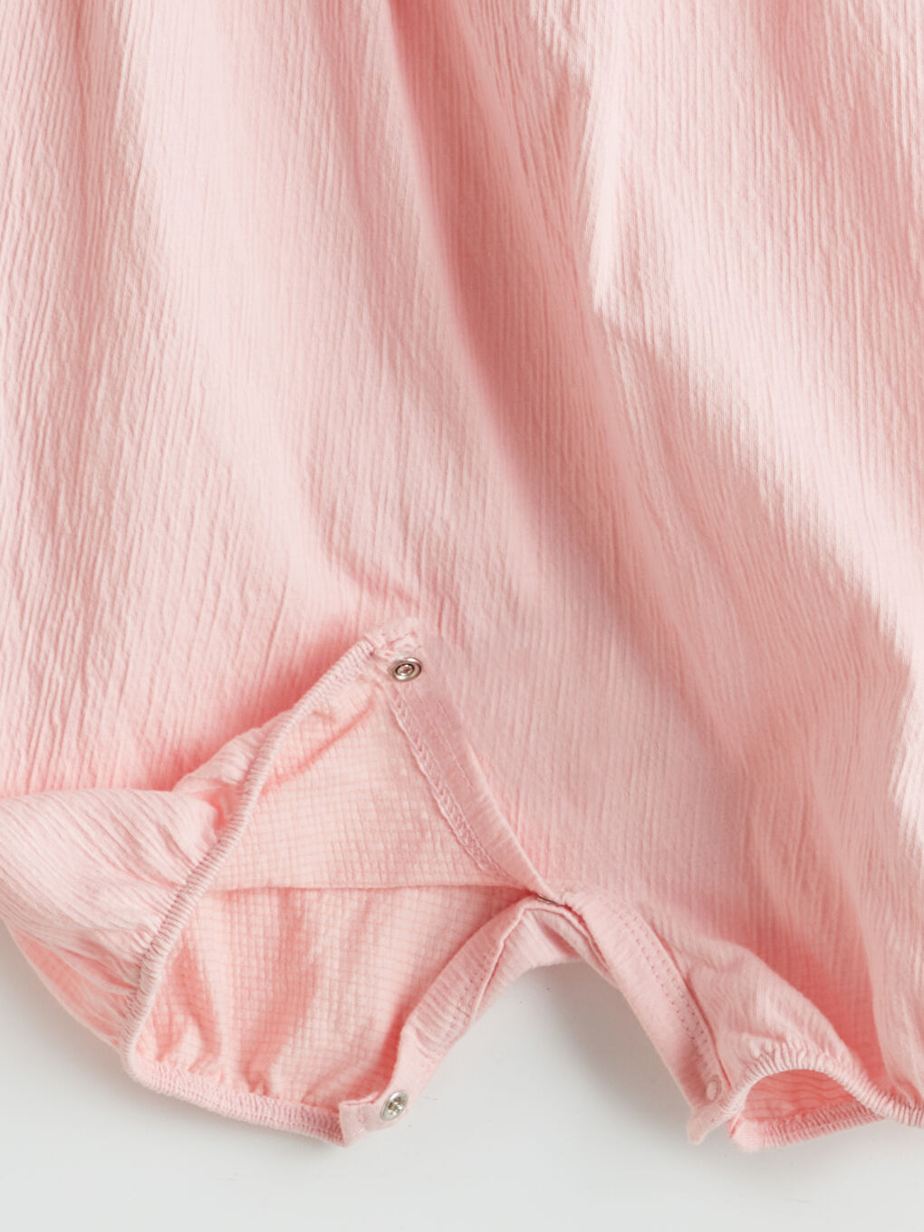 Pembe Bisiklet Yaka Kız Bebek Tulum-2