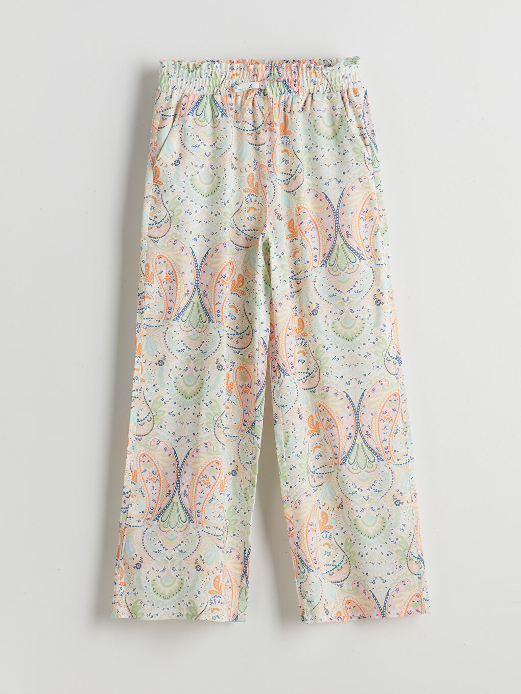 Elastic Waist Girl Trousers -S5ET87Z4-F9C