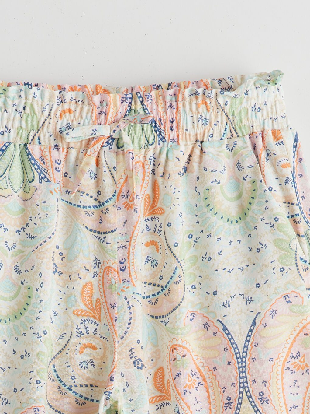 Elastic Waist Girl Trousers -S5ET87Z4-F9C