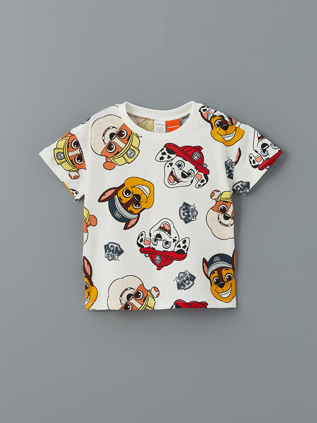 Paw Patrol Printed Baby Boy'S Pajama Set With Shorts -S5EU18Z1-LRA