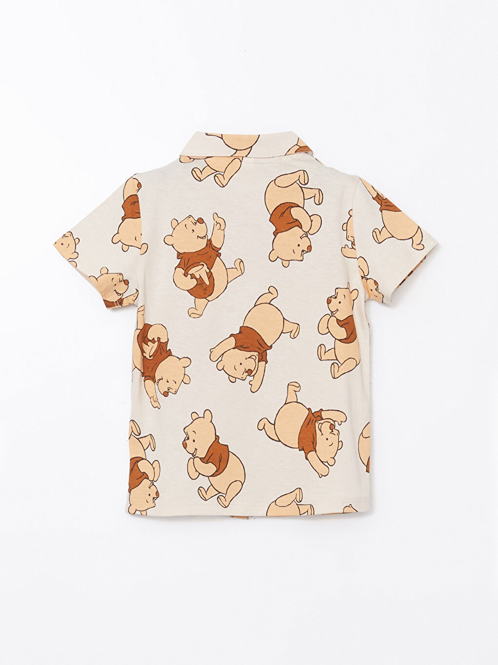 Winnie The Pooh Printed Boy'S Baby Pajama Set With Shorts -S5EU21Z1-LQA