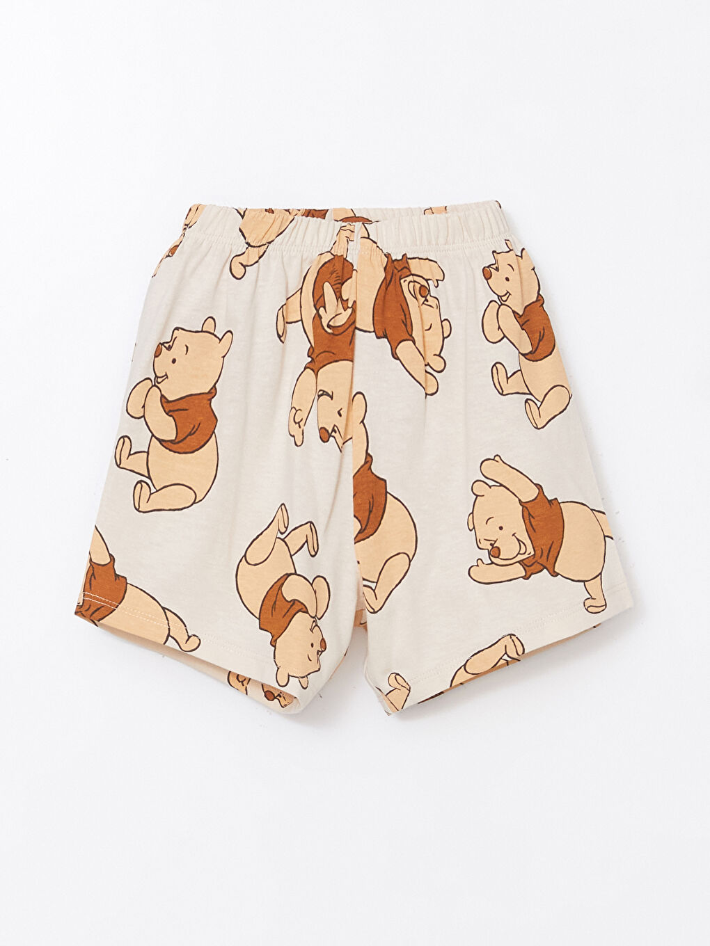 Winnie The Pooh Printed Boy'S Baby Pajama Set With Shorts -S5EU21Z1-LQA