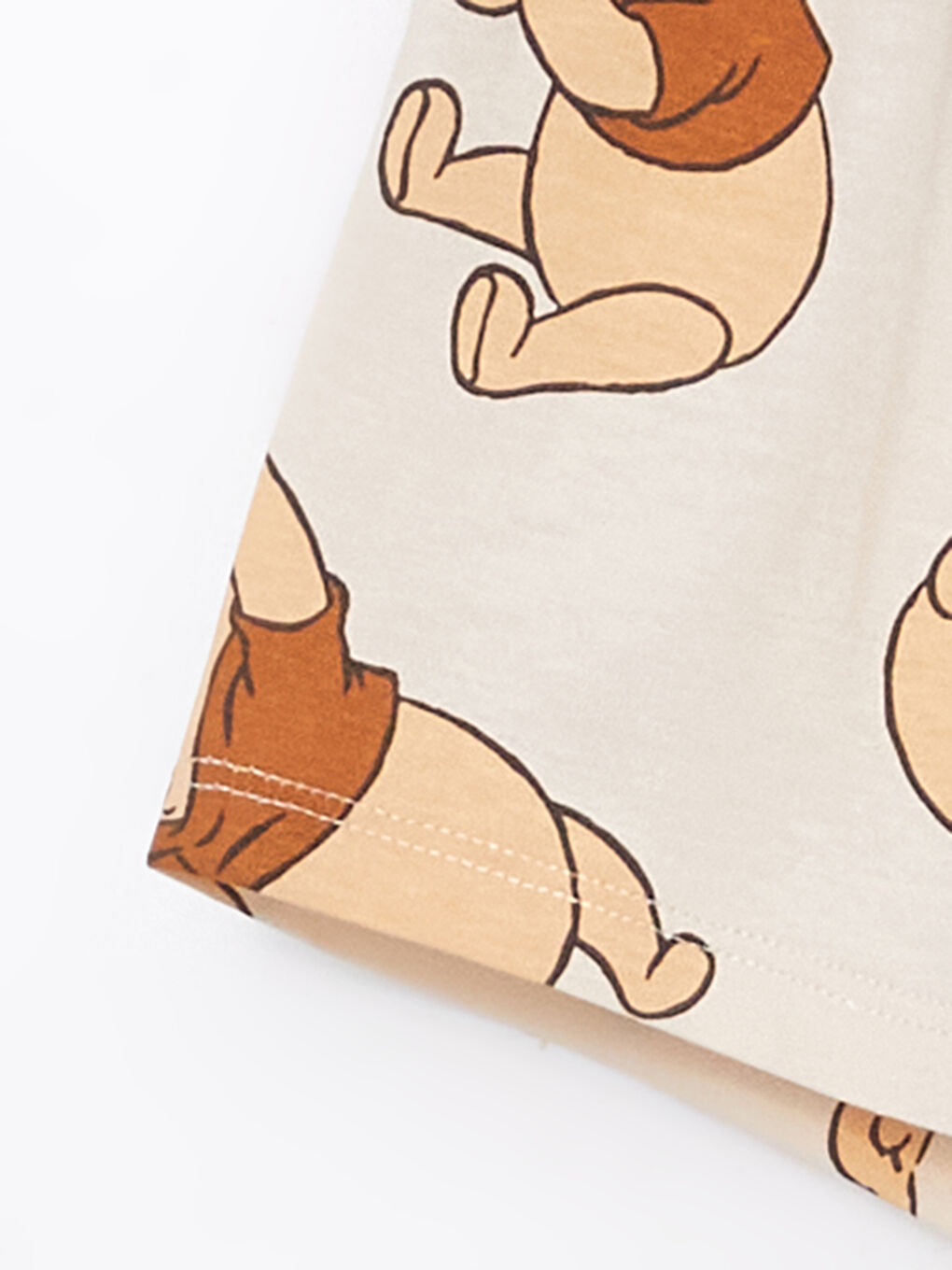 Winnie The Pooh Printed Boy'S Baby Pajama Set With Shorts -S5EU21Z1-LQA