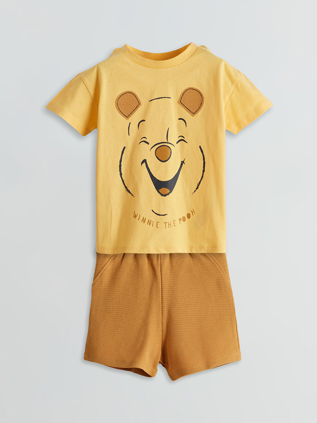 Winnie The Pooh Printed Baby Boy'S T-Shirt And Shorts Set Of 2 -S5EU24Z1-FYR