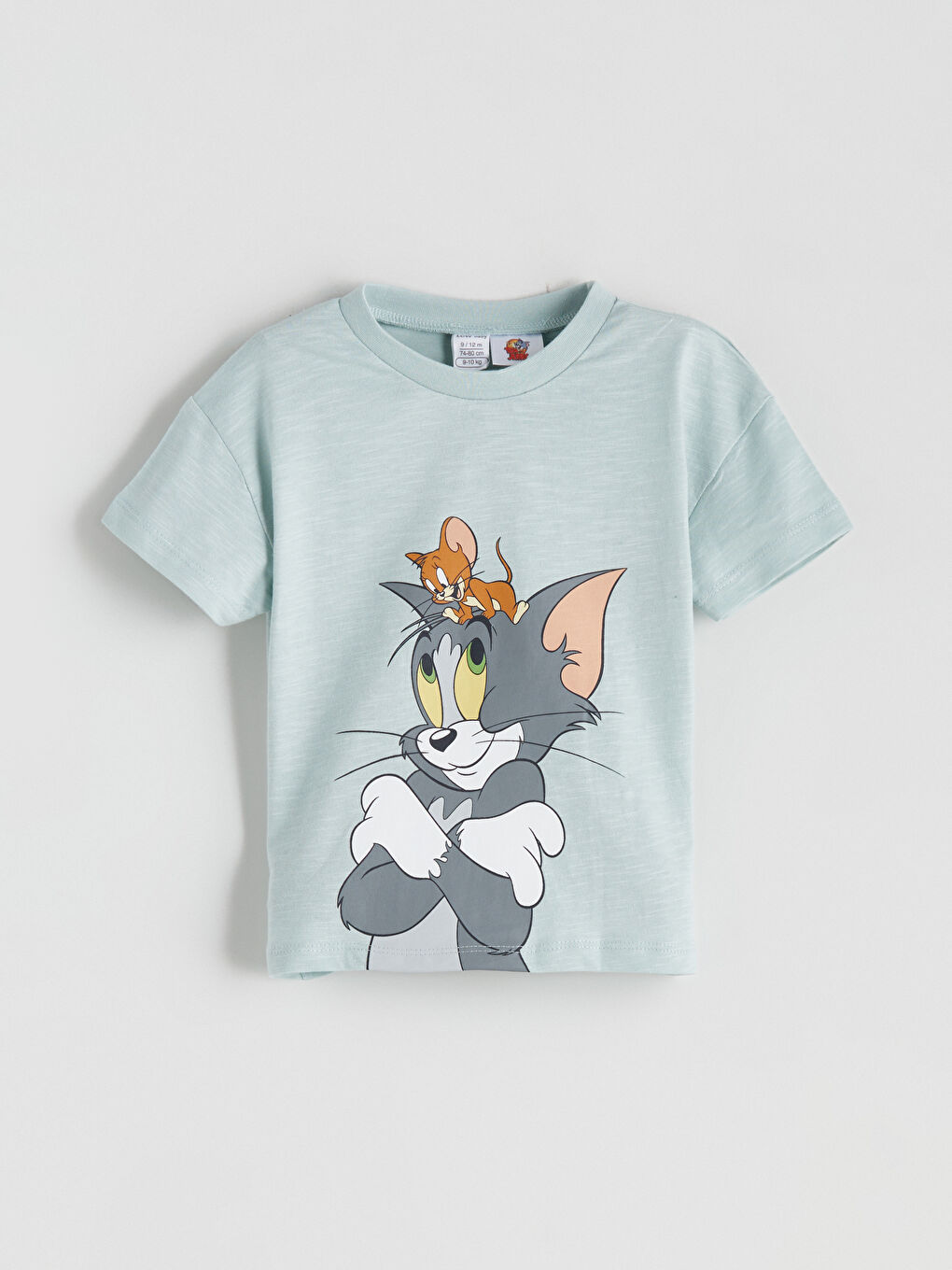 LCW baby Tom and Jerry Printed Baby Boys' T-Shirt and Shorts 2 Pack -S5EU27Z1-YWC