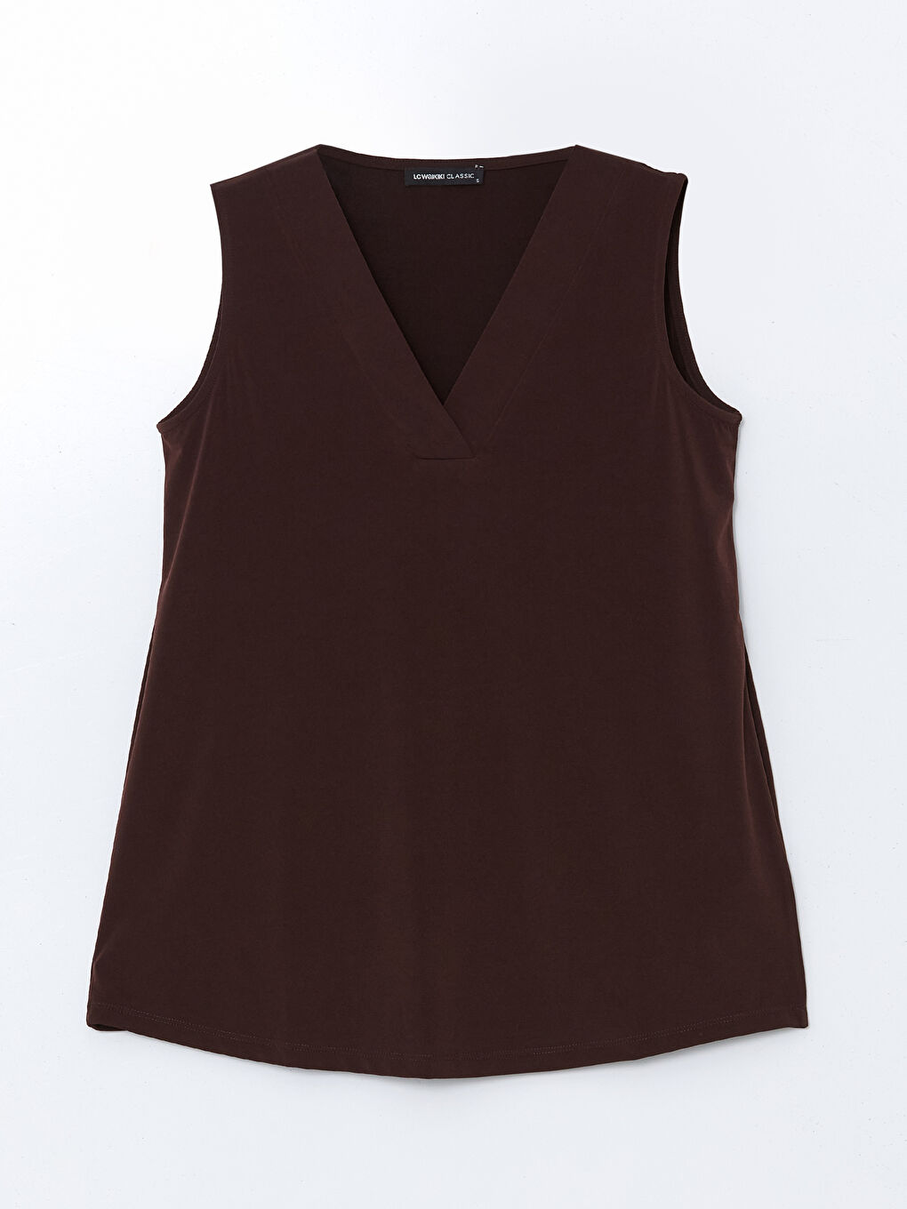 V-Neck Women's Blouse -S5EU63Z8-D2N