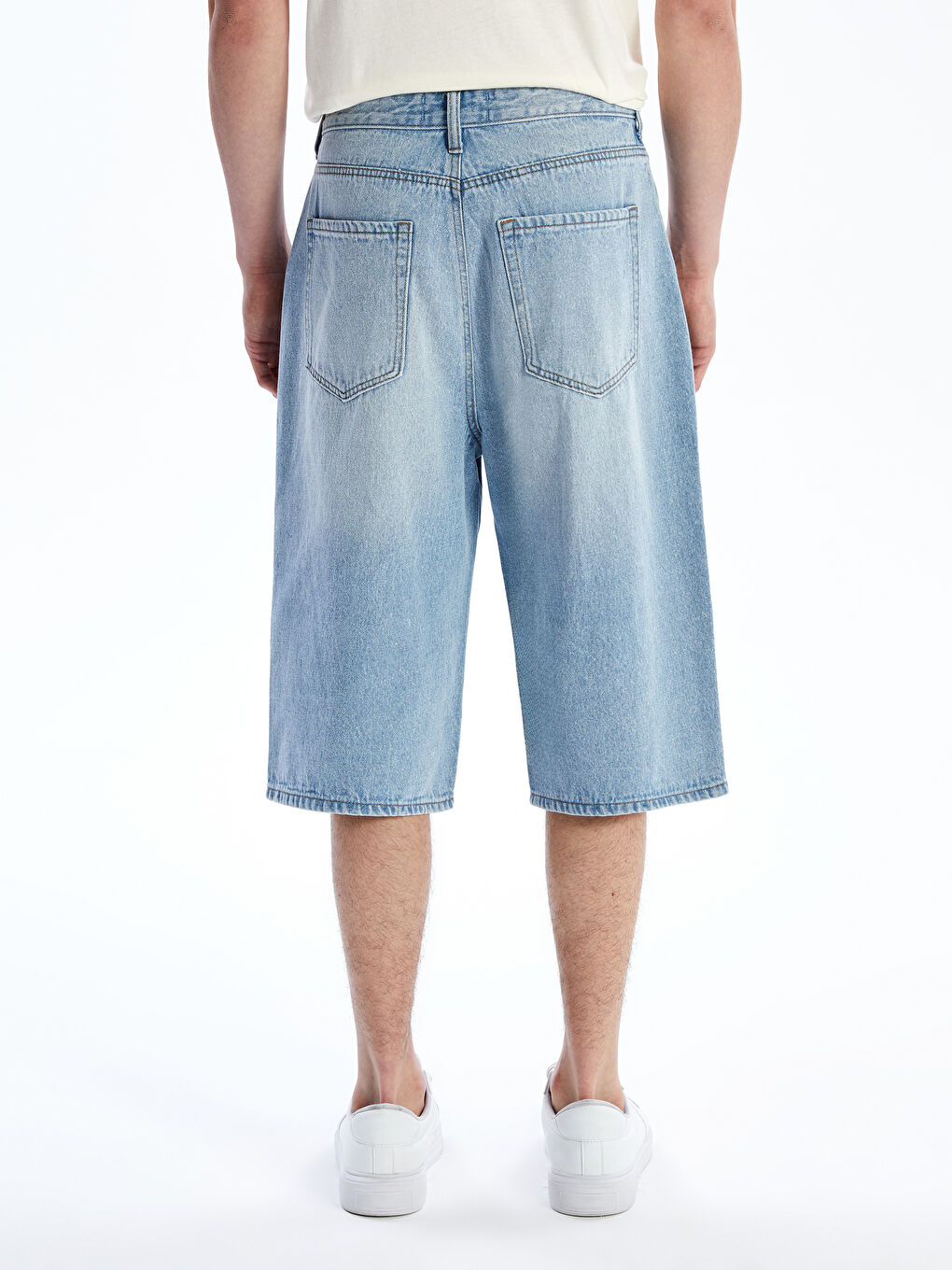 LCW Jeans Relaxed Fit Men's Jean Shorts -S5EU74Z8-311