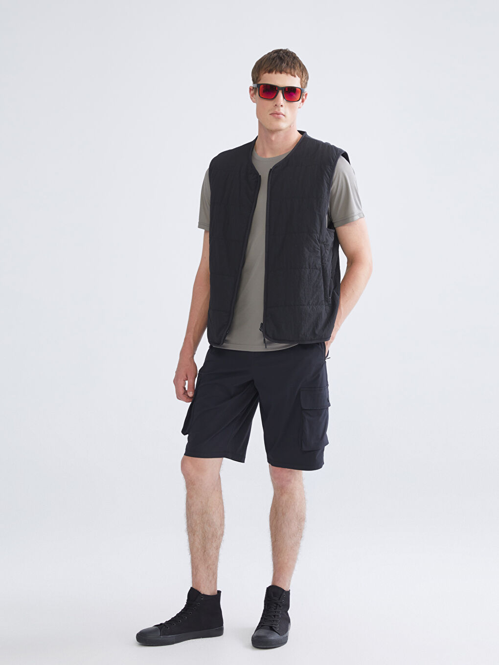 XSIDE ACTIVE Regular Fit Men's Cargo Shorts -S5EU83Z8-CVL
