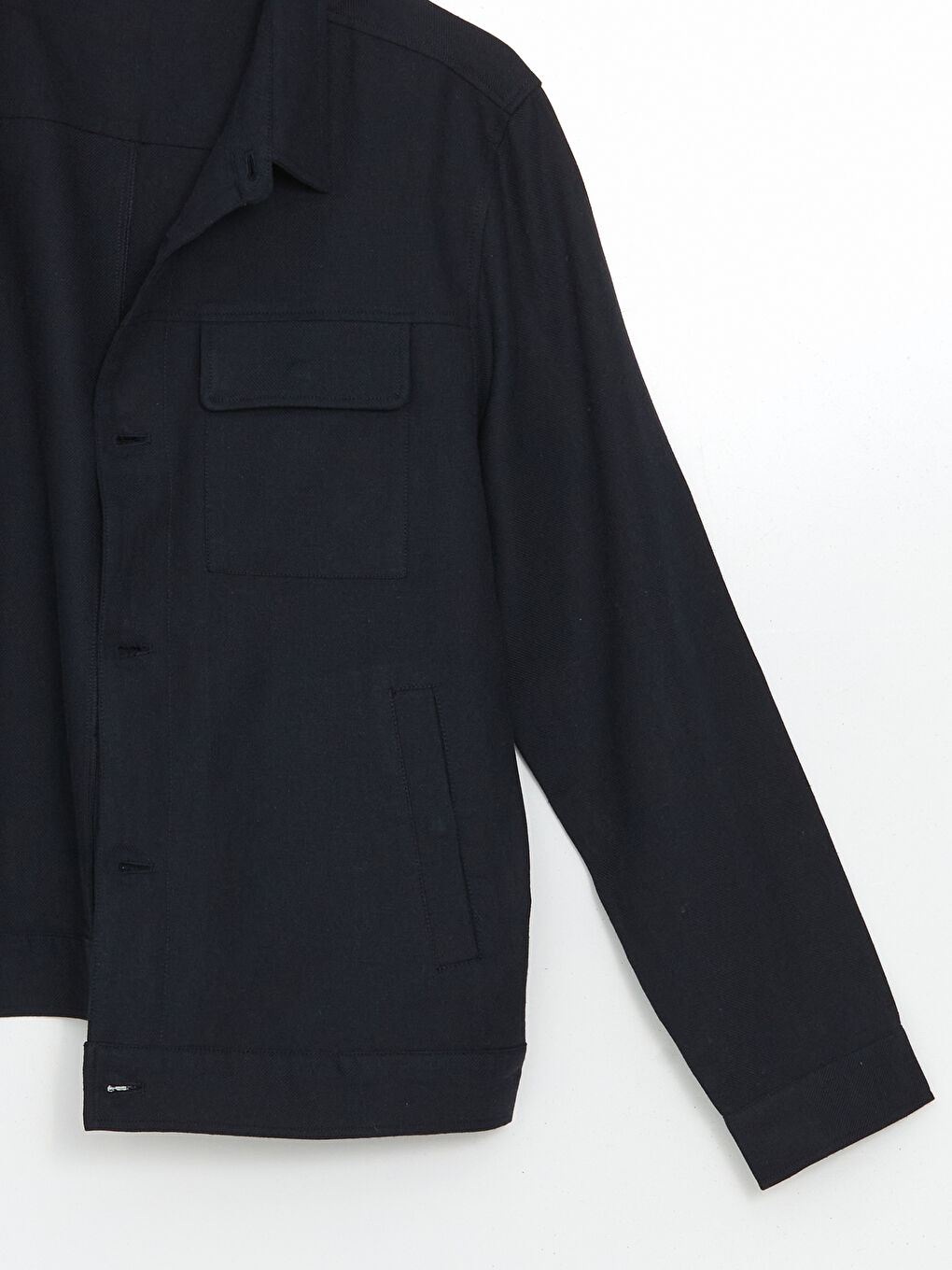 Standard Pattern Jacket Collar Pocket Men's Thin Coat -S5EU91Z8-RFH