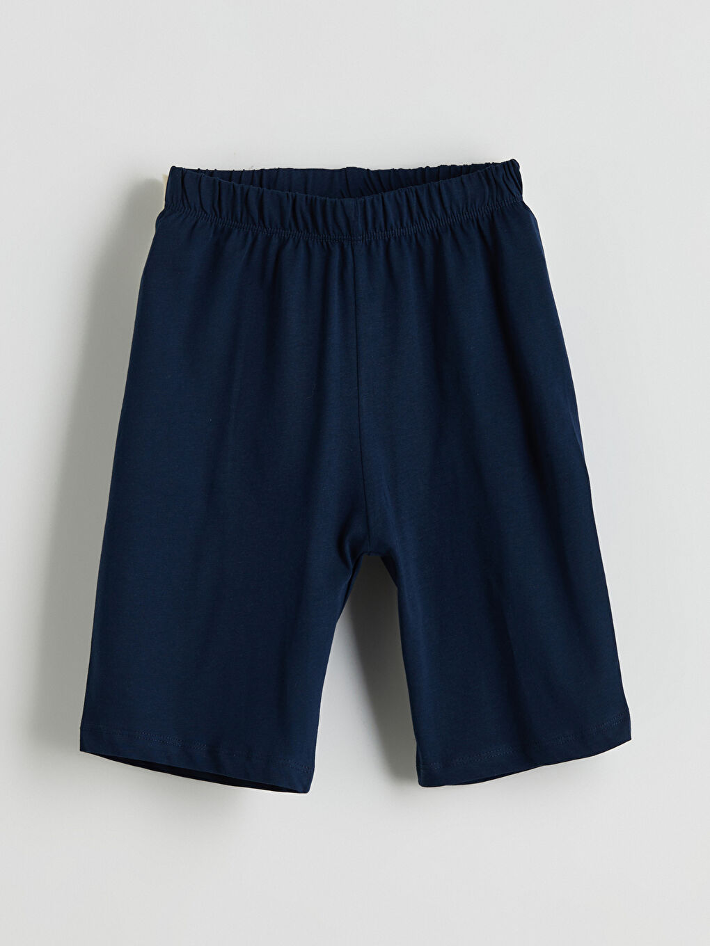 Lacivert Beli Lastikli Erkek Çocuk Pijama Şort