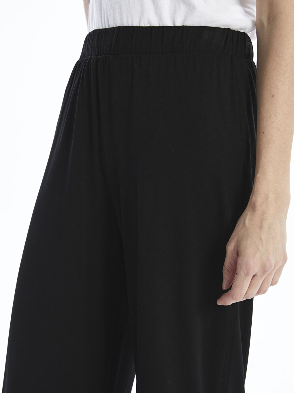 Elastic Waist Capri -S5EV06Z8-CVL