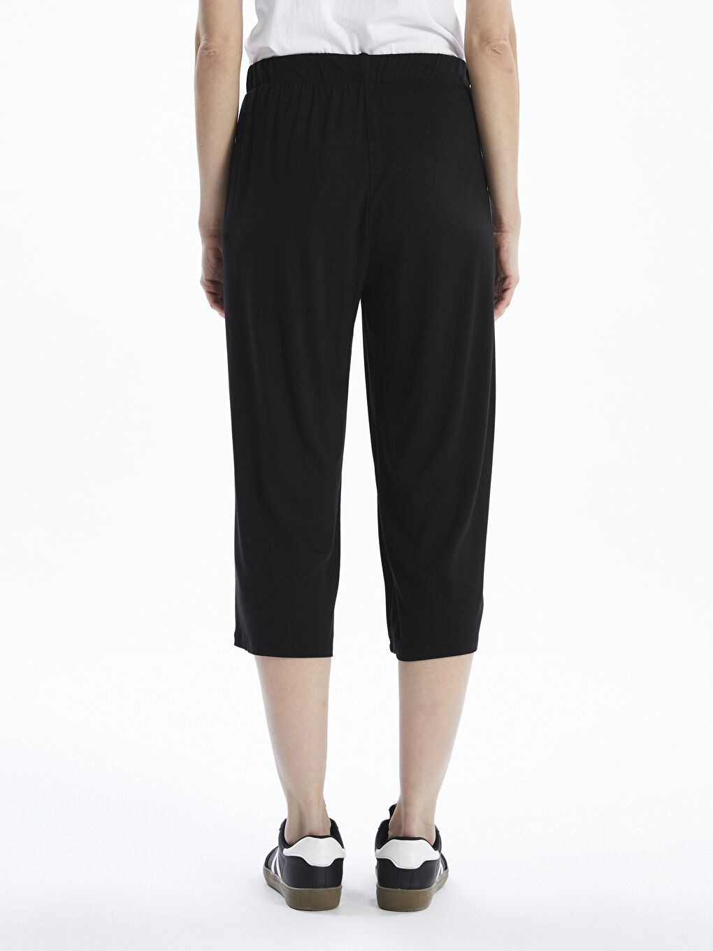 Elastic Waist Capri -S5EV06Z8-CVL