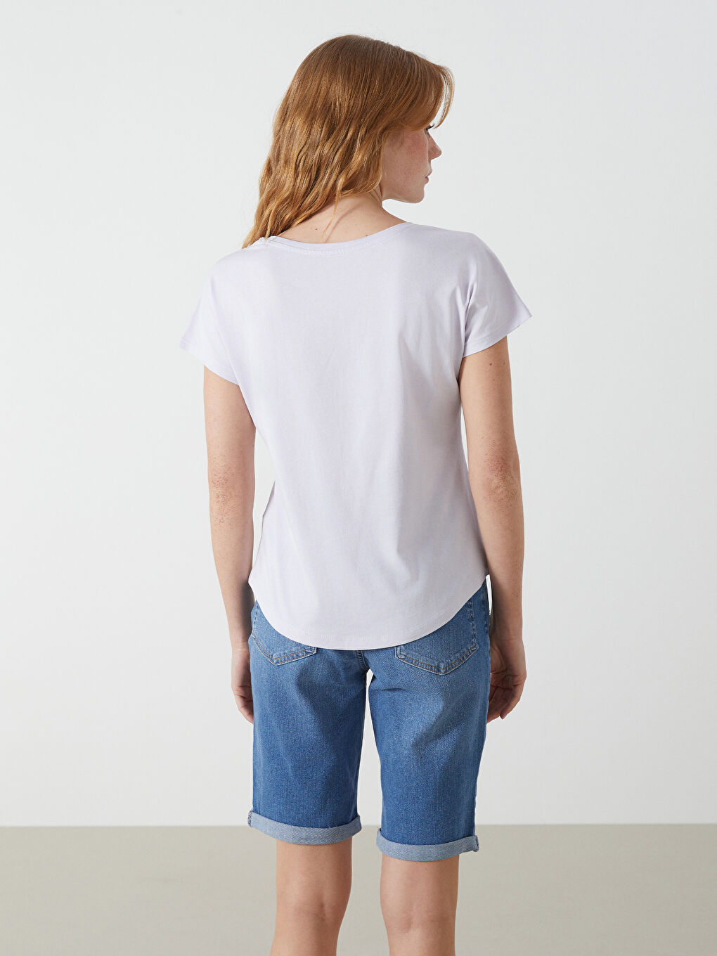 Crew Neck Women's Sports T-Shirt -S5EV11Z8-G7T