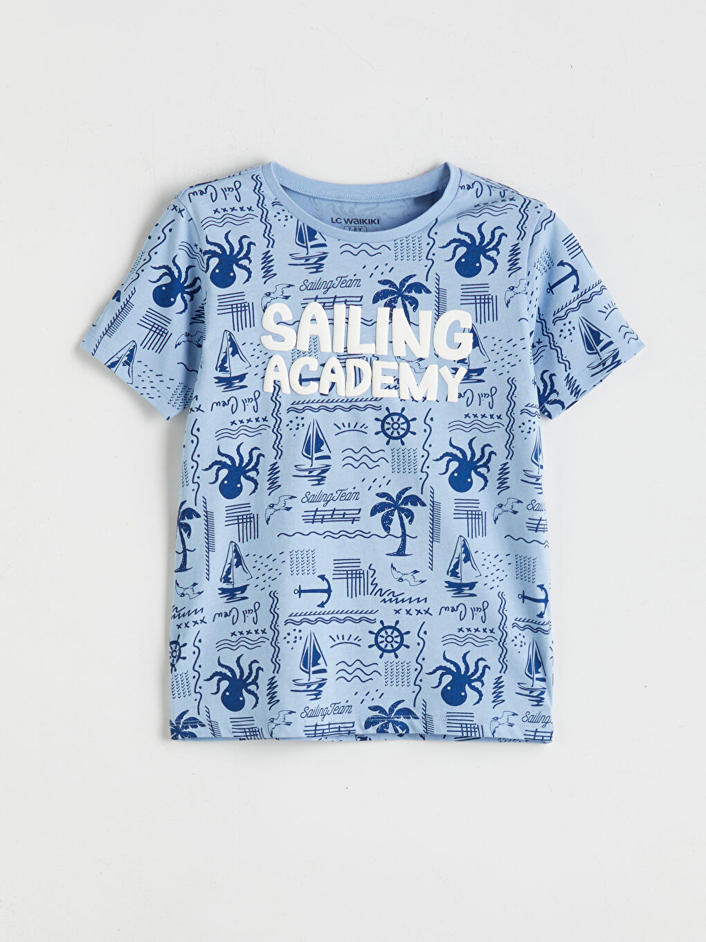 Crew Neck Boys' Shorts Pyjama Set -S5EV16Z4-LQQ