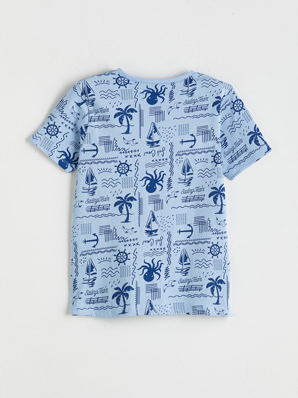 Crew Neck Boys' Shorts Pyjama Set -S5EV16Z4-LQQ