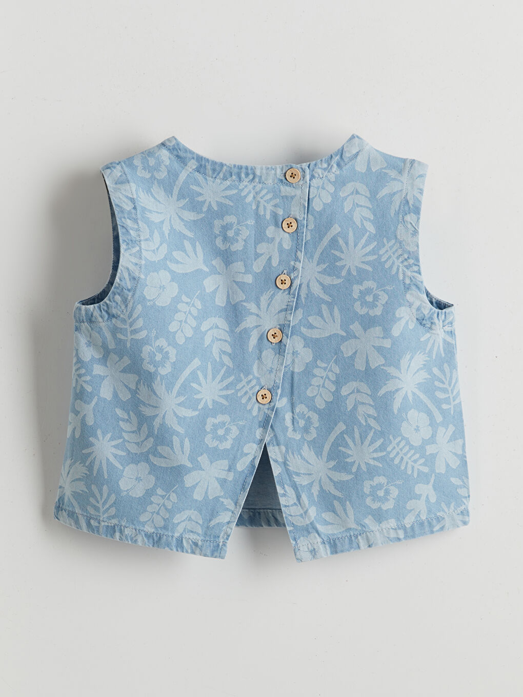 Girl INDIGO Denim Blouse -S5EV22Z4-311
