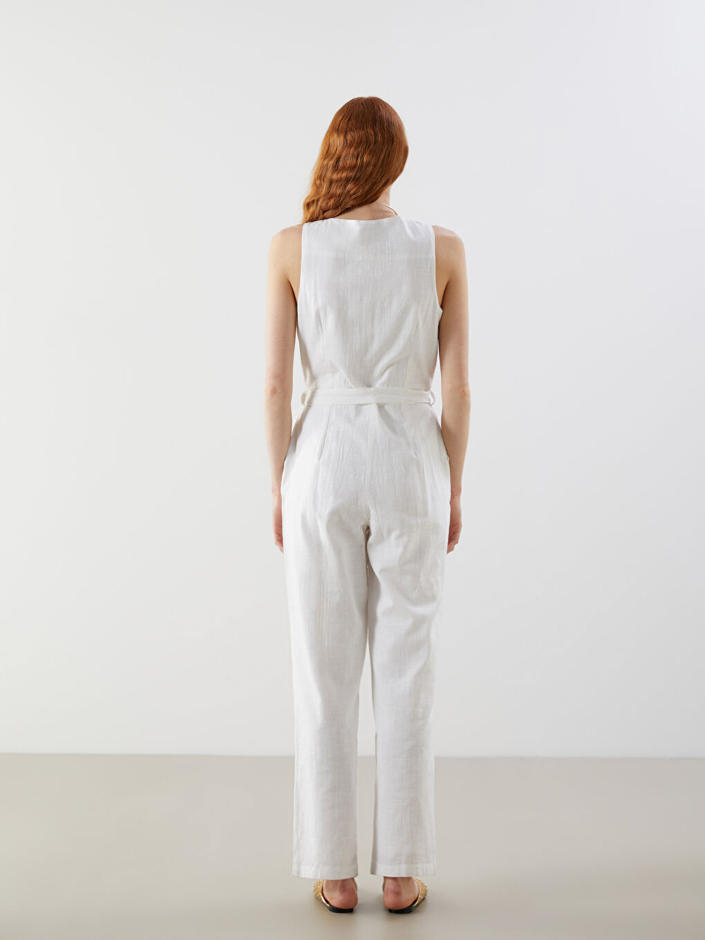 LCW Vision Woman WHITE Jumpsuit -S5EV54Z8-Q6K