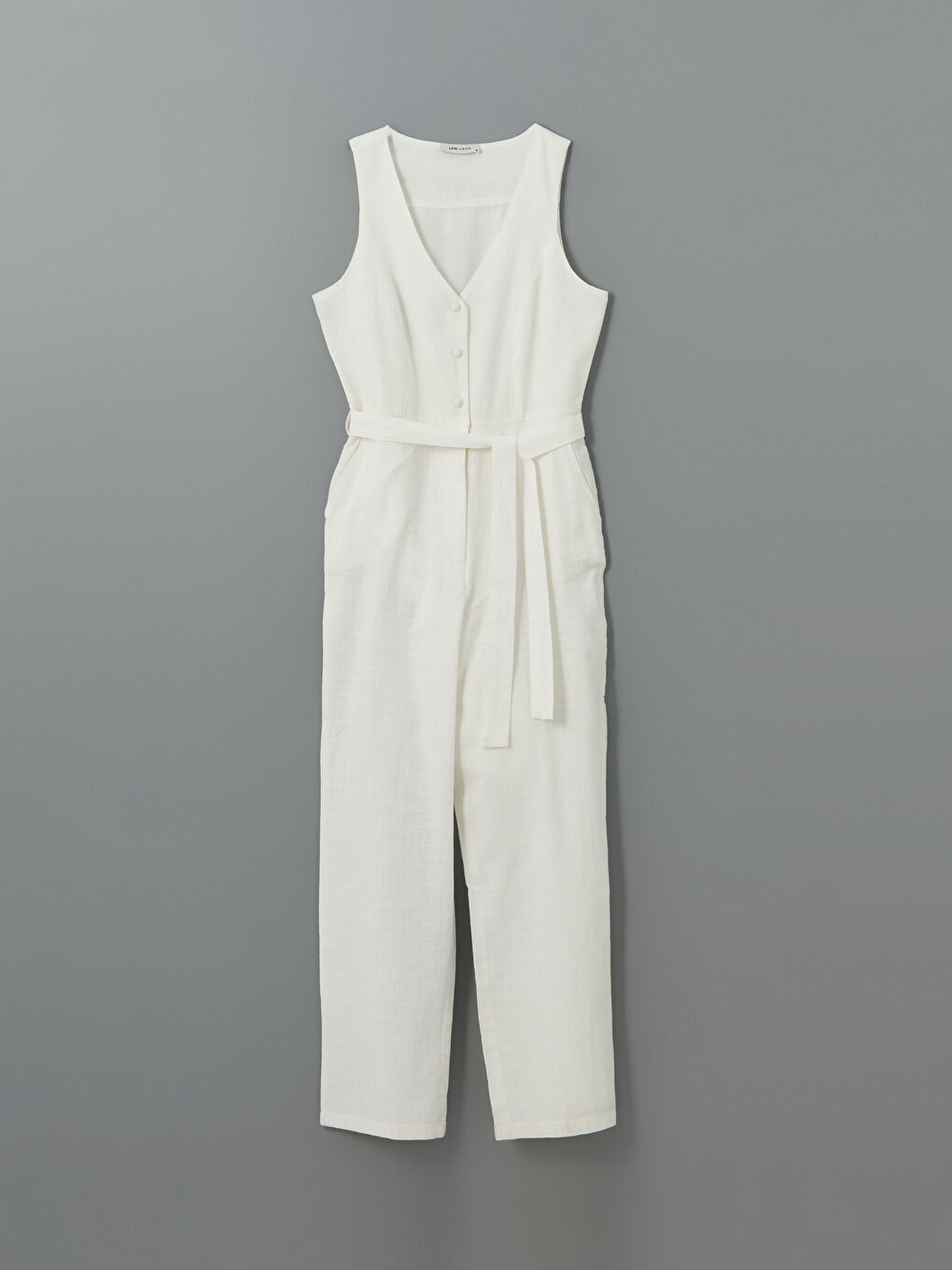 LCW Vision Woman WHITE Jumpsuit -S5EV54Z8-Q6K