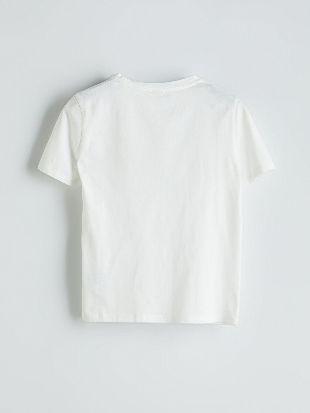 Crew Neck Stone Detailed Girls' T-Shirt -S5EV63Z4-FDU