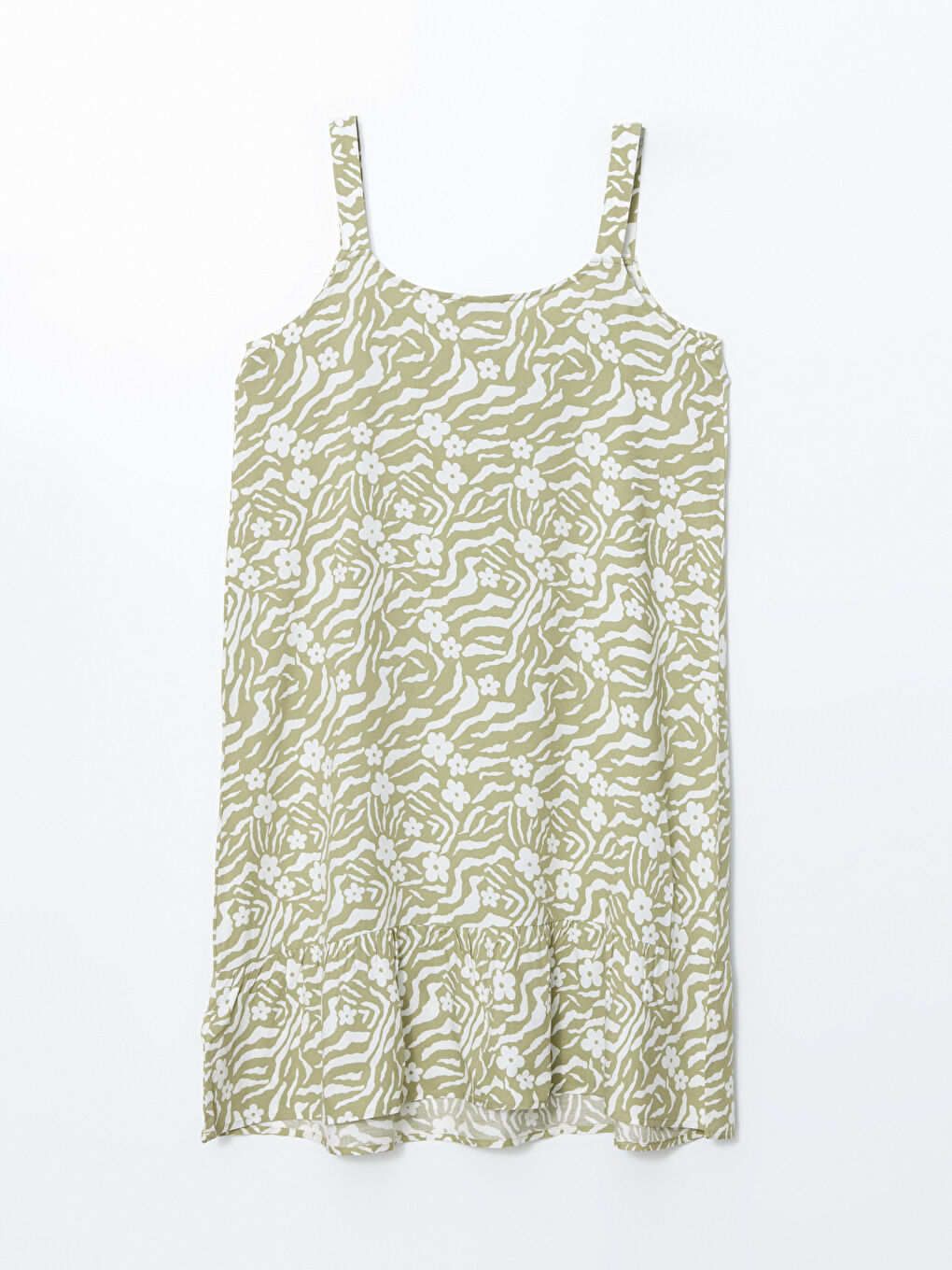 LCW Comfort Woman KHAKI Dress -S5EV69Z8-LS6