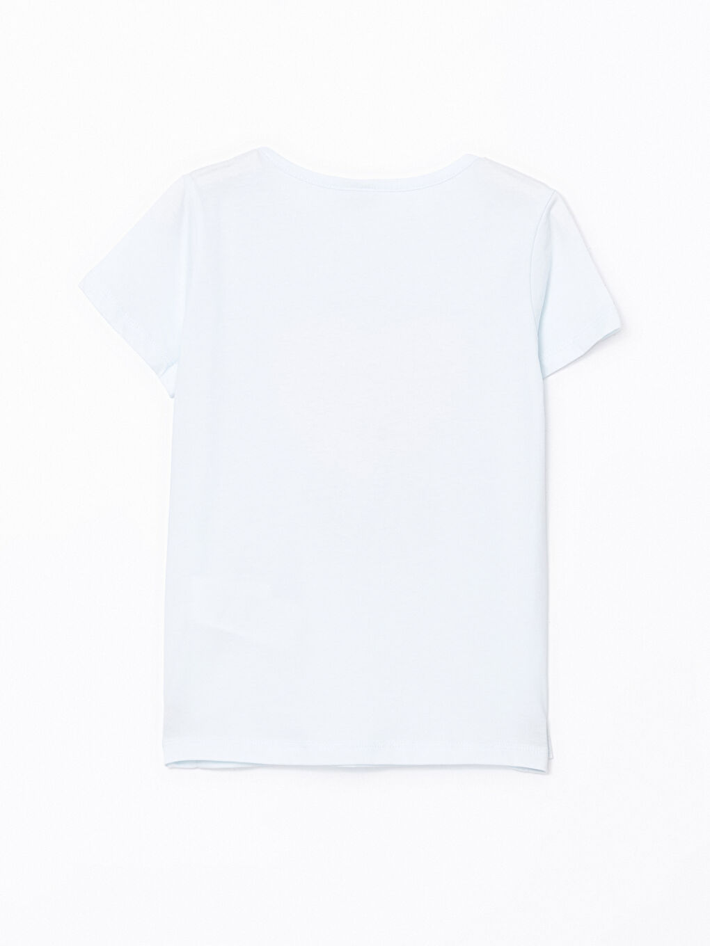 Mavi Bisiklet Yaka Kız Çocuk Tişört-2