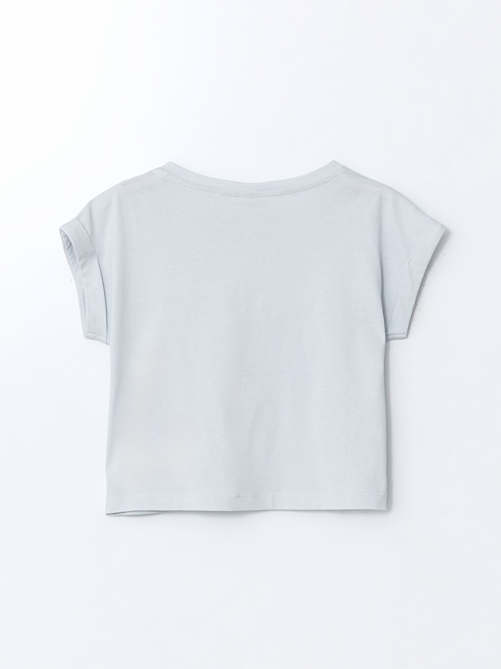 Mavi Bisiklet Yaka Kız Çocuk Tişört-1