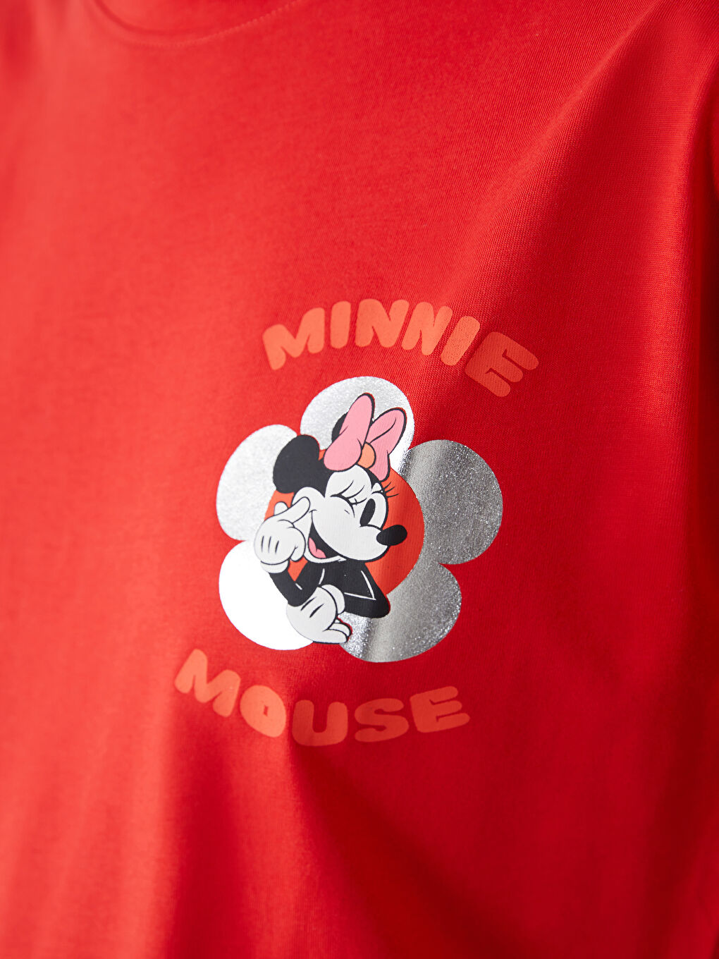 Ženska majica okruglog izreza sa otiskom Minnie Mouse -S5EY18Z8-GZX