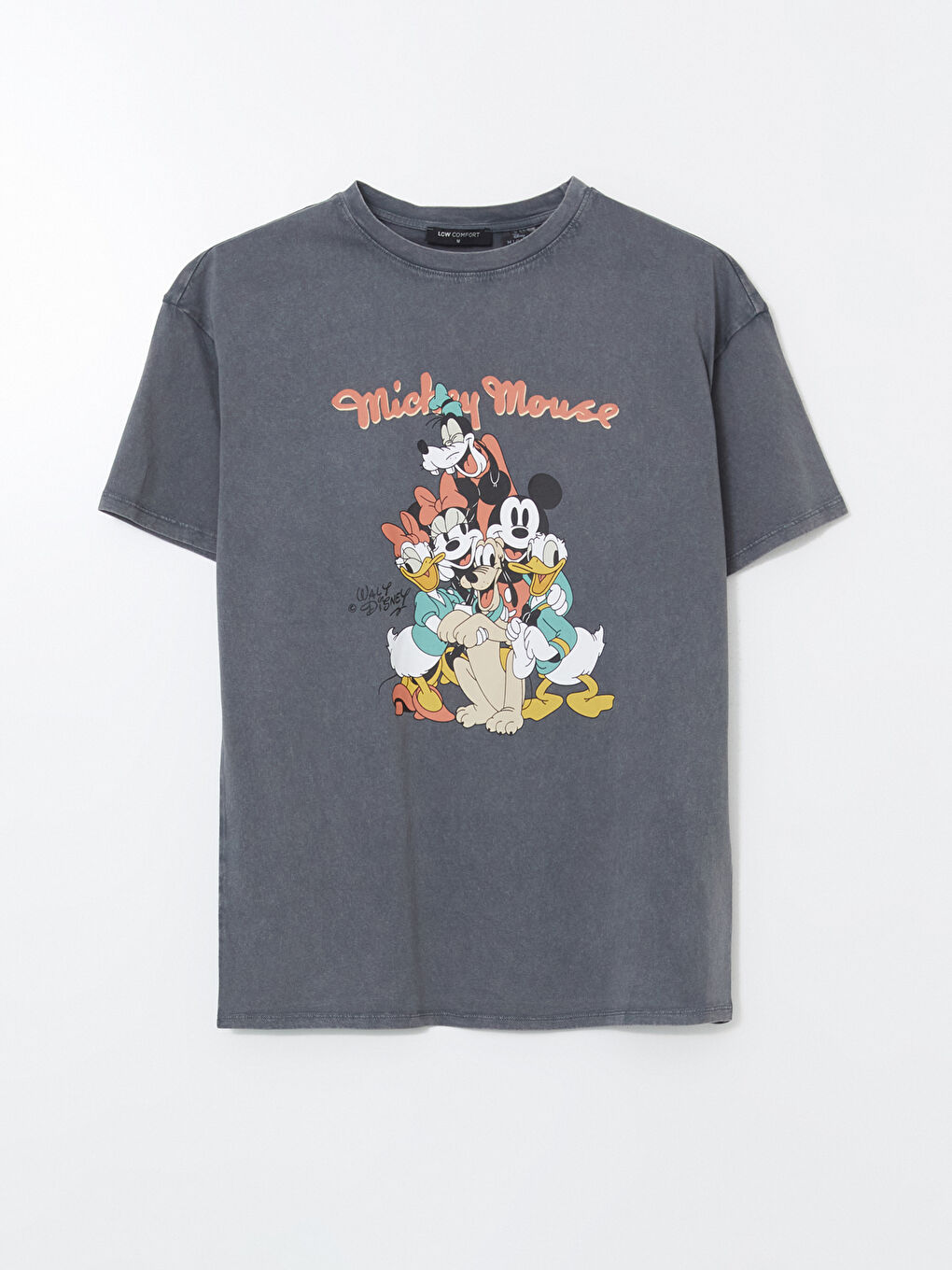 Ženska majica okruglog izreza sa štampom Mickey i prijatelji -S5EY27Z8-JPT