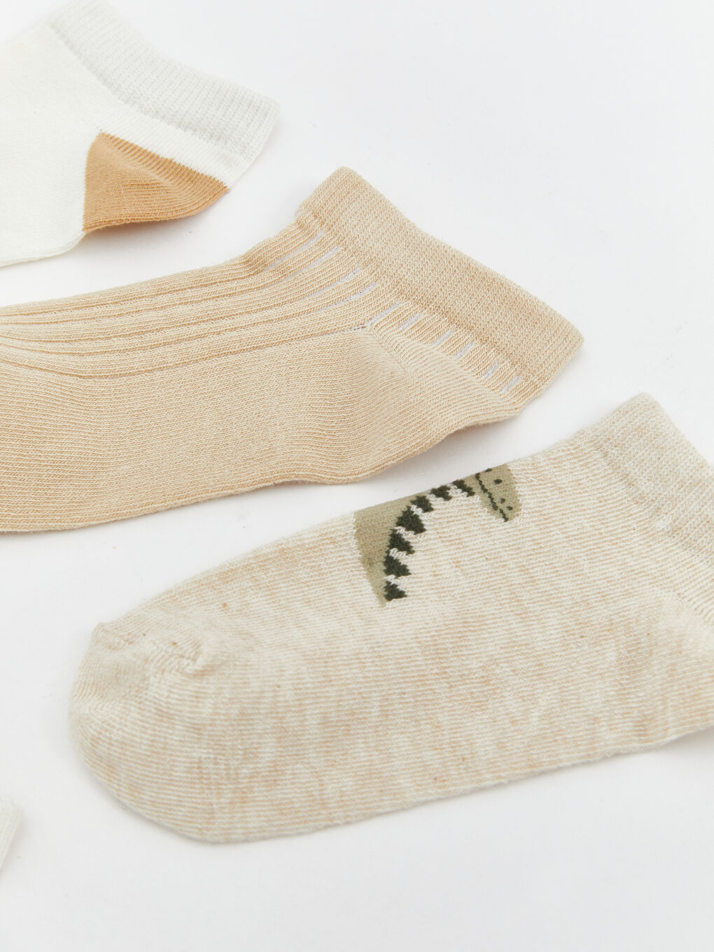 Printed Baby Boys Trainer Socks 5 Pack -S5EY65Z1-FDU