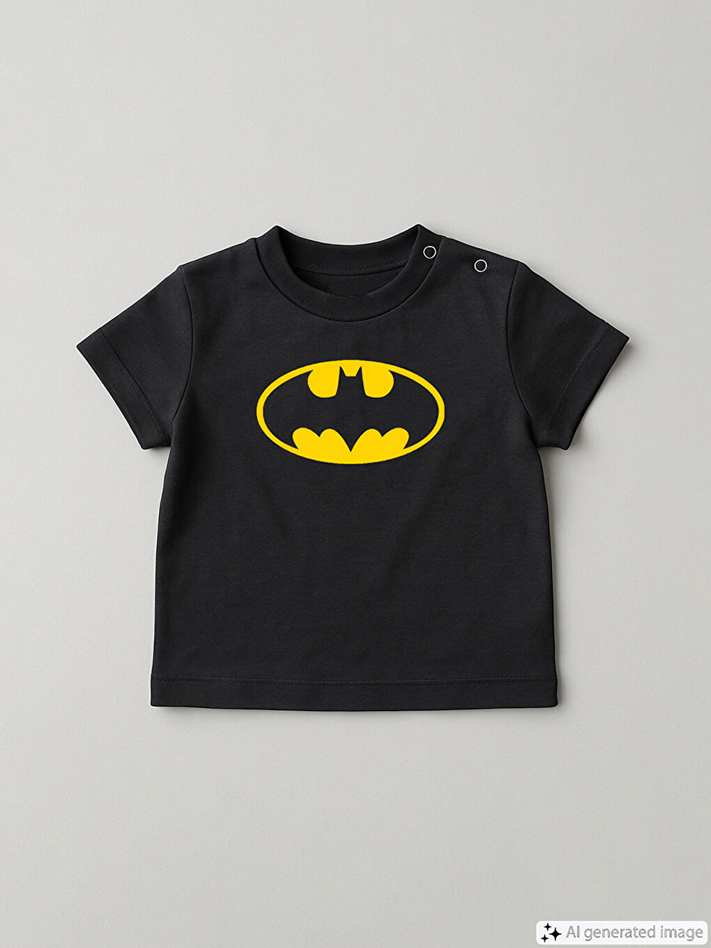Batman Printed Baby Boys' Shortie Pyjama Set-1