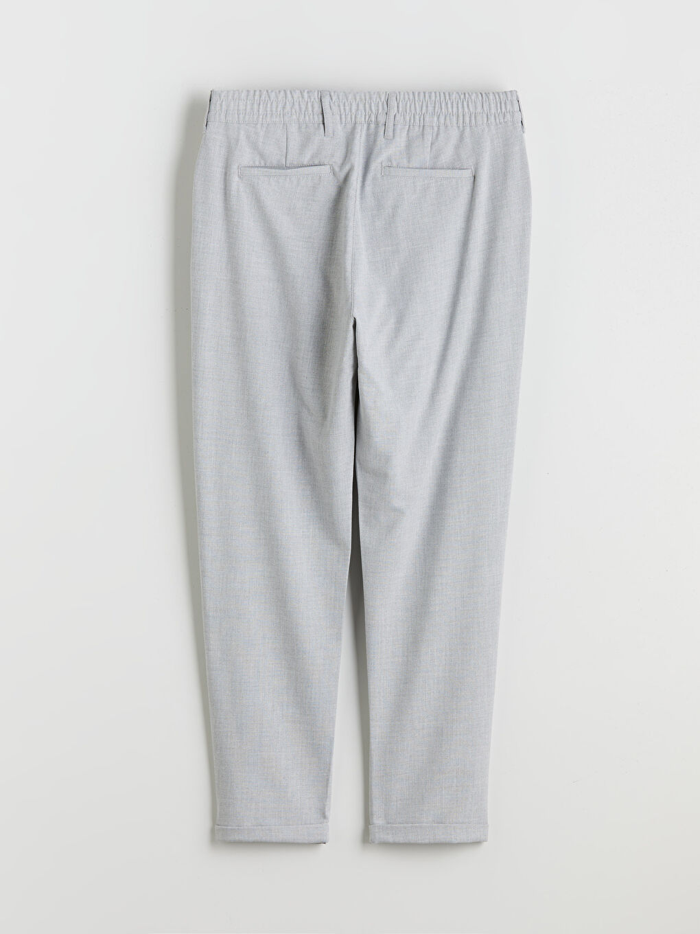 Gri Slim Fit Erkek Pantolon-5