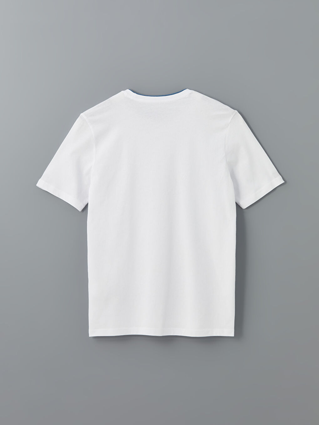 Crew Neck Short Sleeve Printed Combed Cotton Men's T-shirt -S5FA26Z8-Q6K