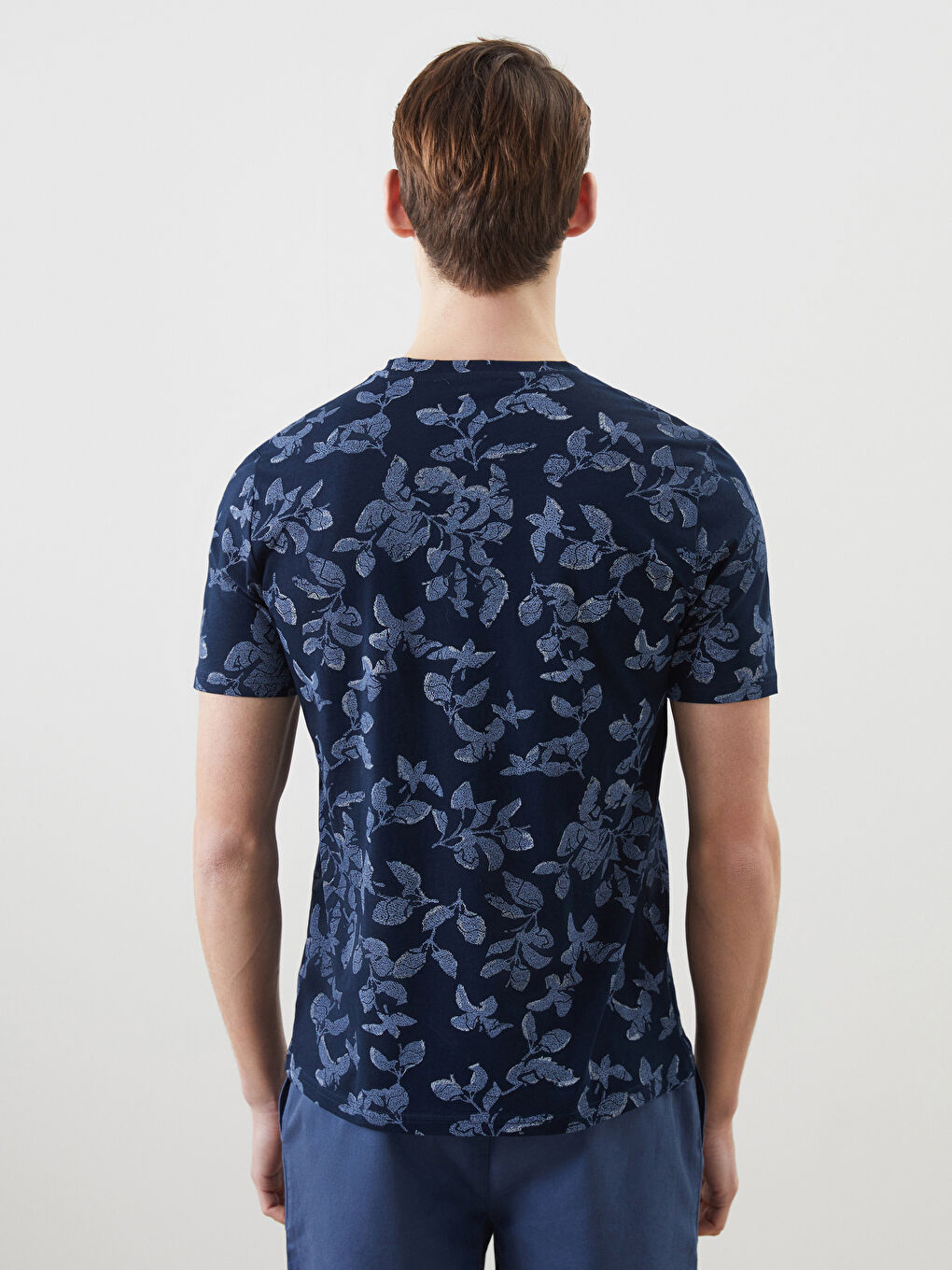 Crew Neck Printed Men's T-Shirt -S5FA36Z8-LSJ