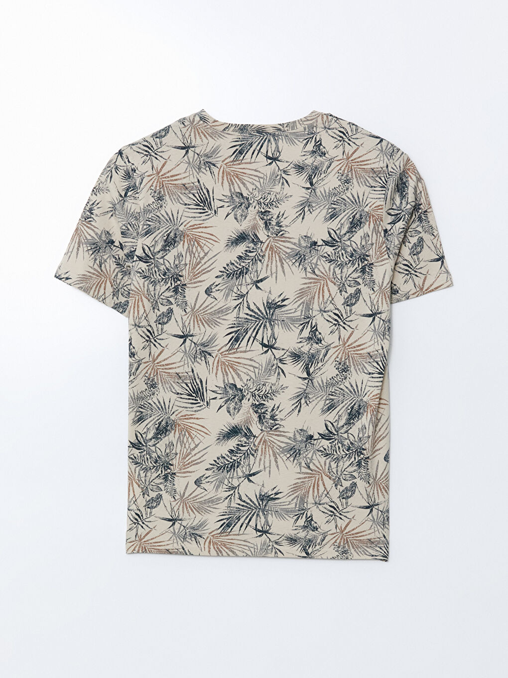 LCWAIKIKI Classic Crew Neck Patterned Men's T-Shirt -S5FA37Z8-LQB